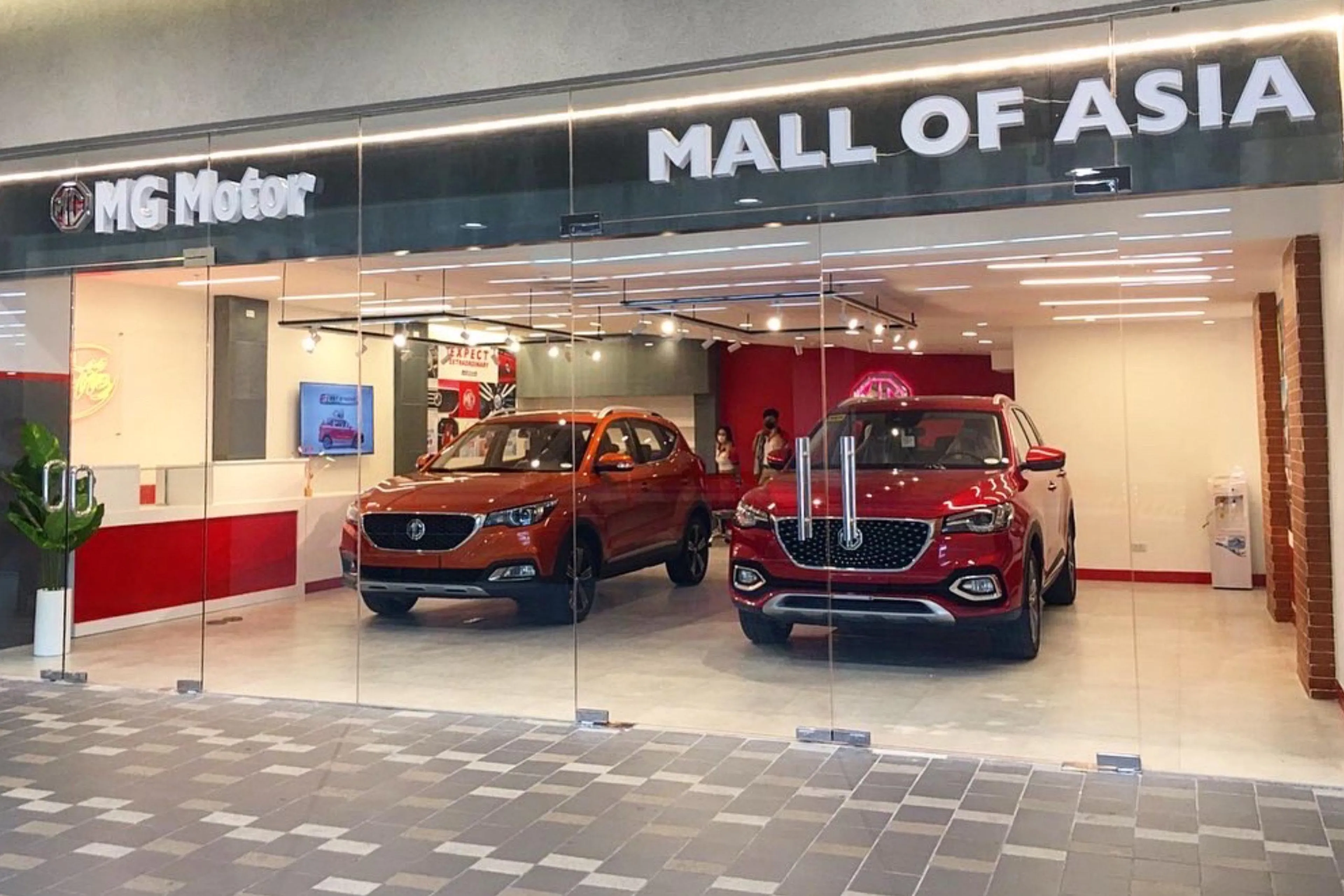MG's latest showroom opens in the Mall of Asia