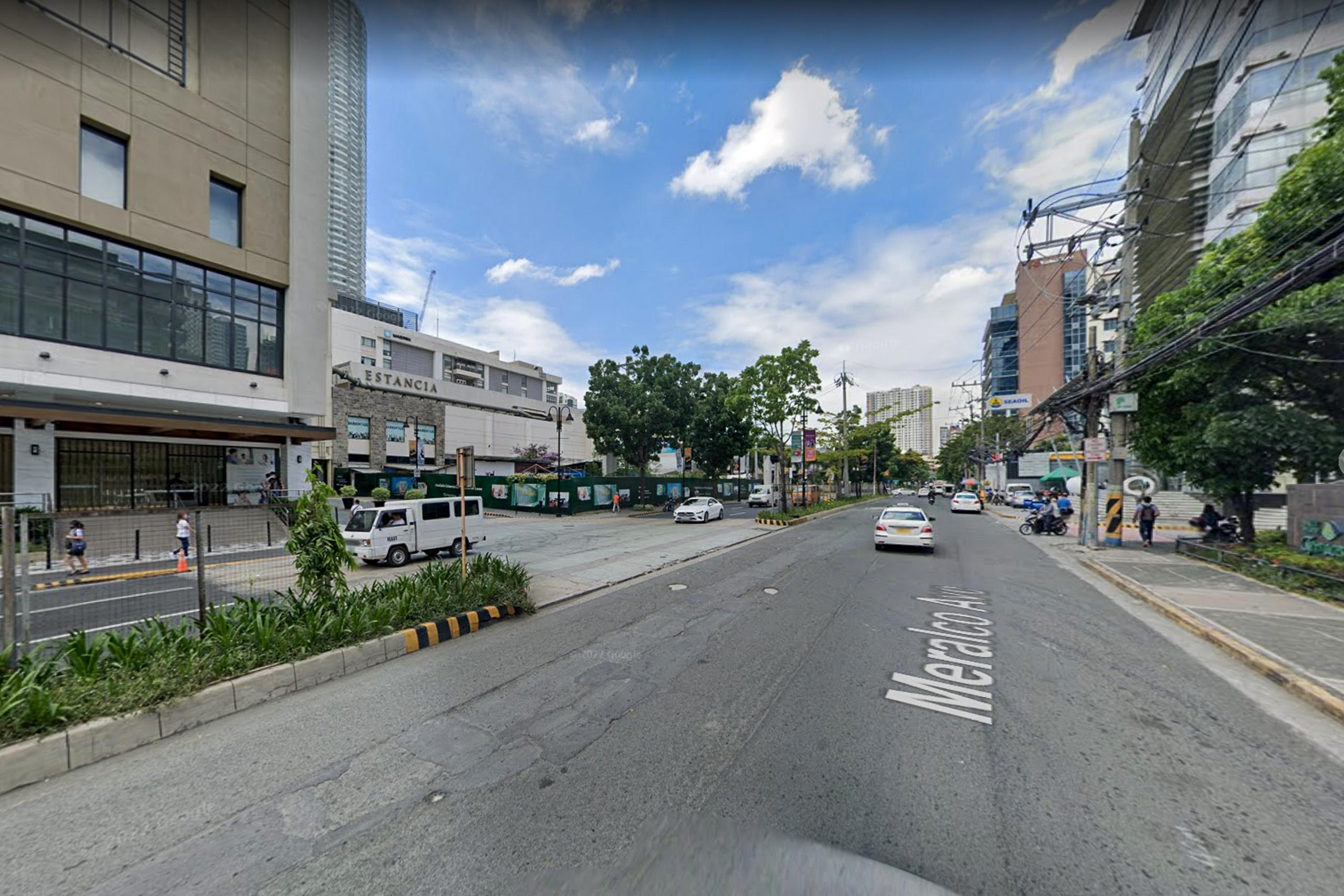 Heads up: Meralco Avenue fronting Estancia closed starting Oct 3