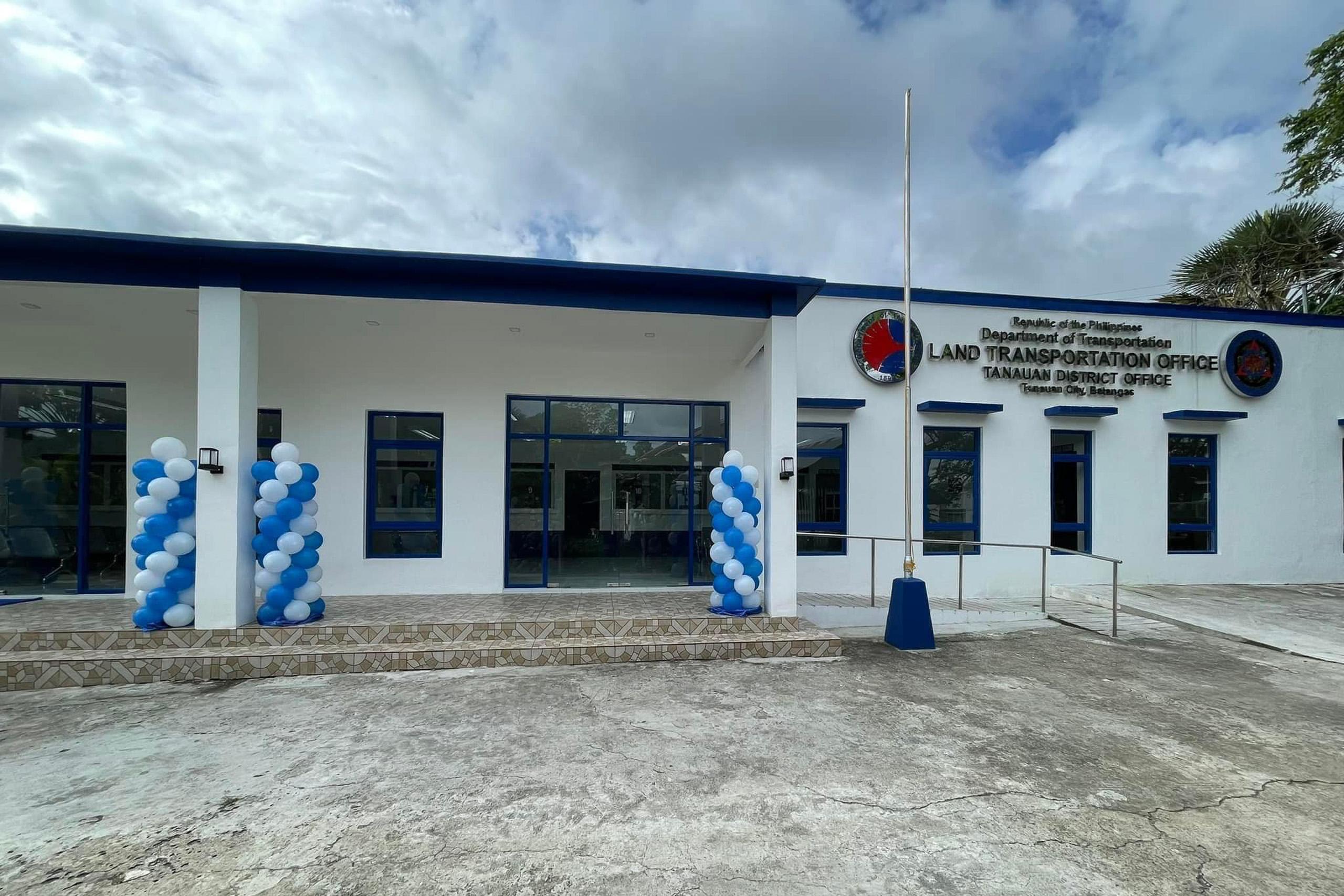 New LTO Tanauan District Office ready to serve student drivers