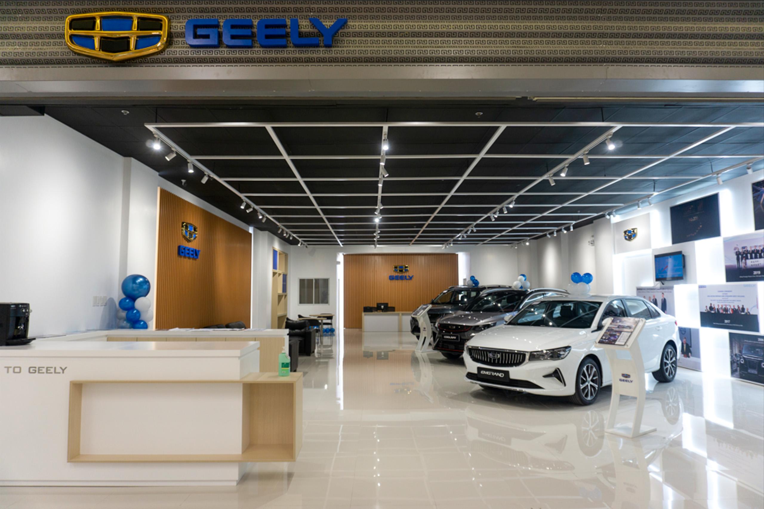 Geely PH opens first-ever in-mall store at SM City Taytay