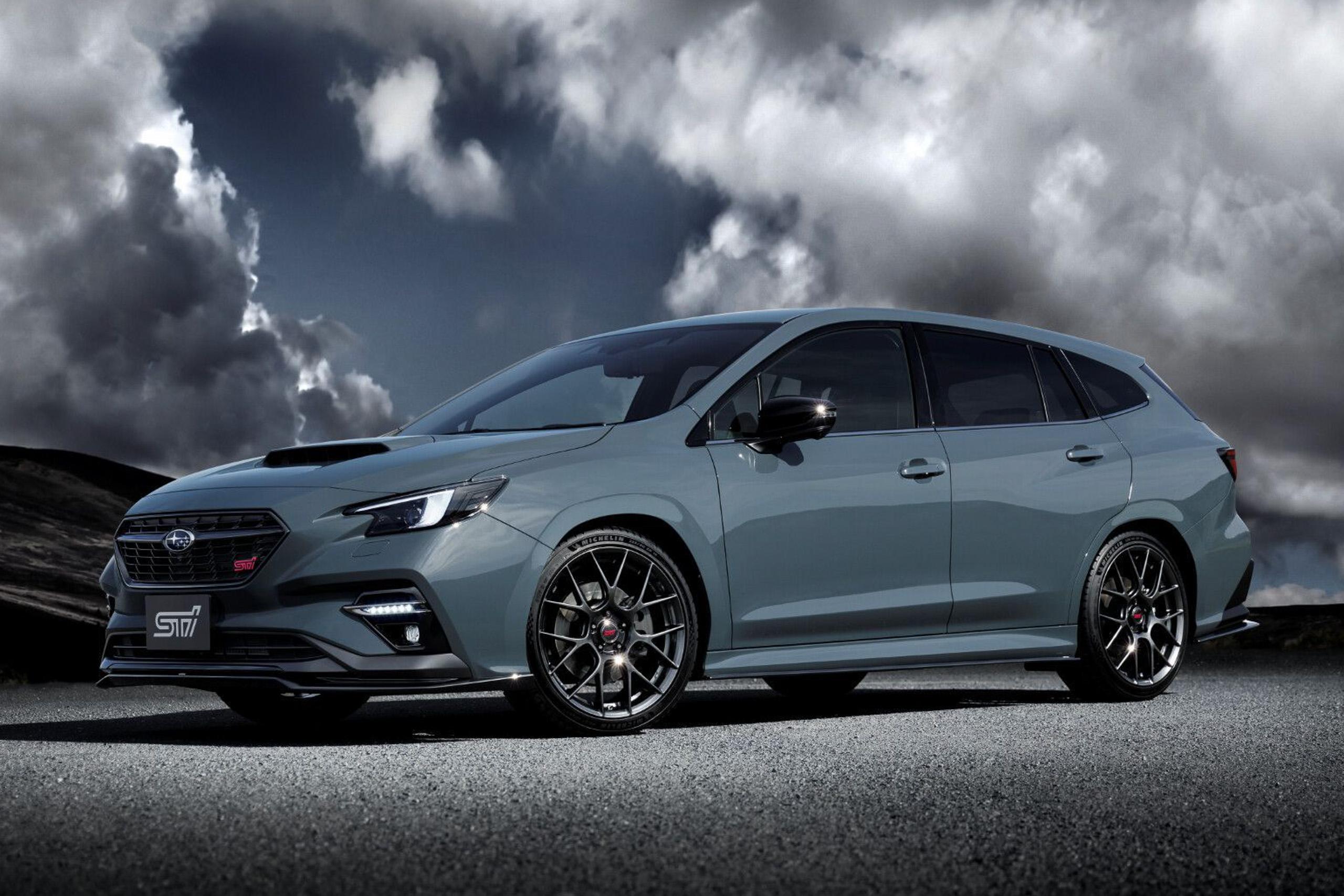 Subaru's (almost) WRX STI wagon has a hashtag to its name