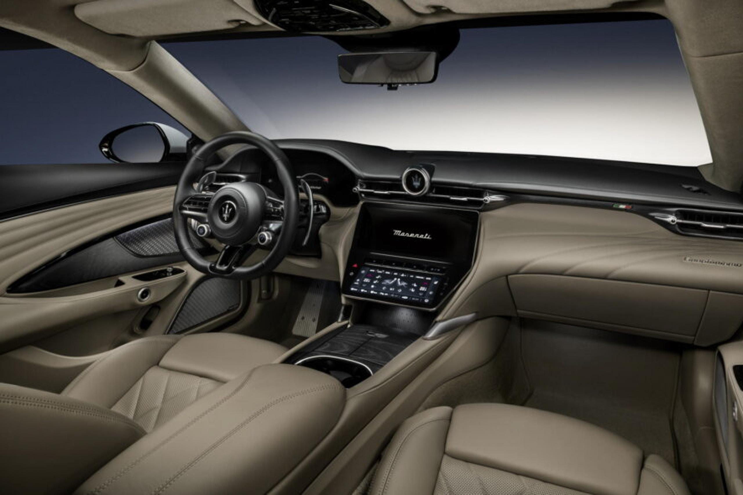 Here's what you get inside the 2023 Maserati GranTurismo