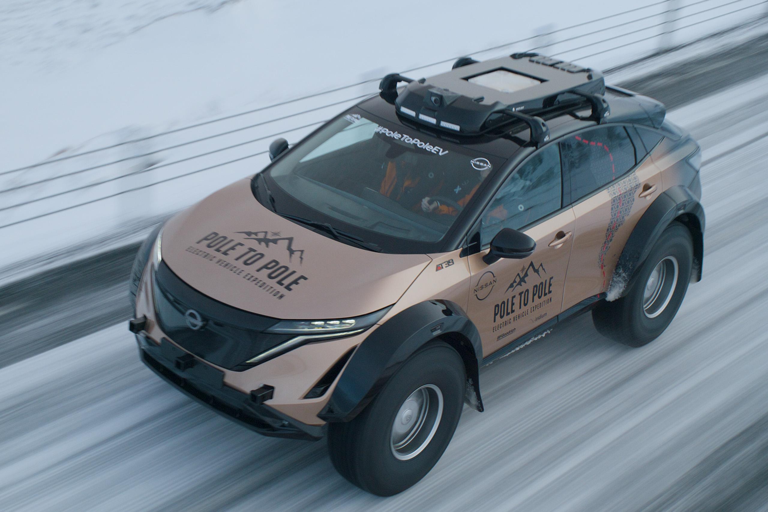 Nissan Ariya EV is ready for its polar adventure