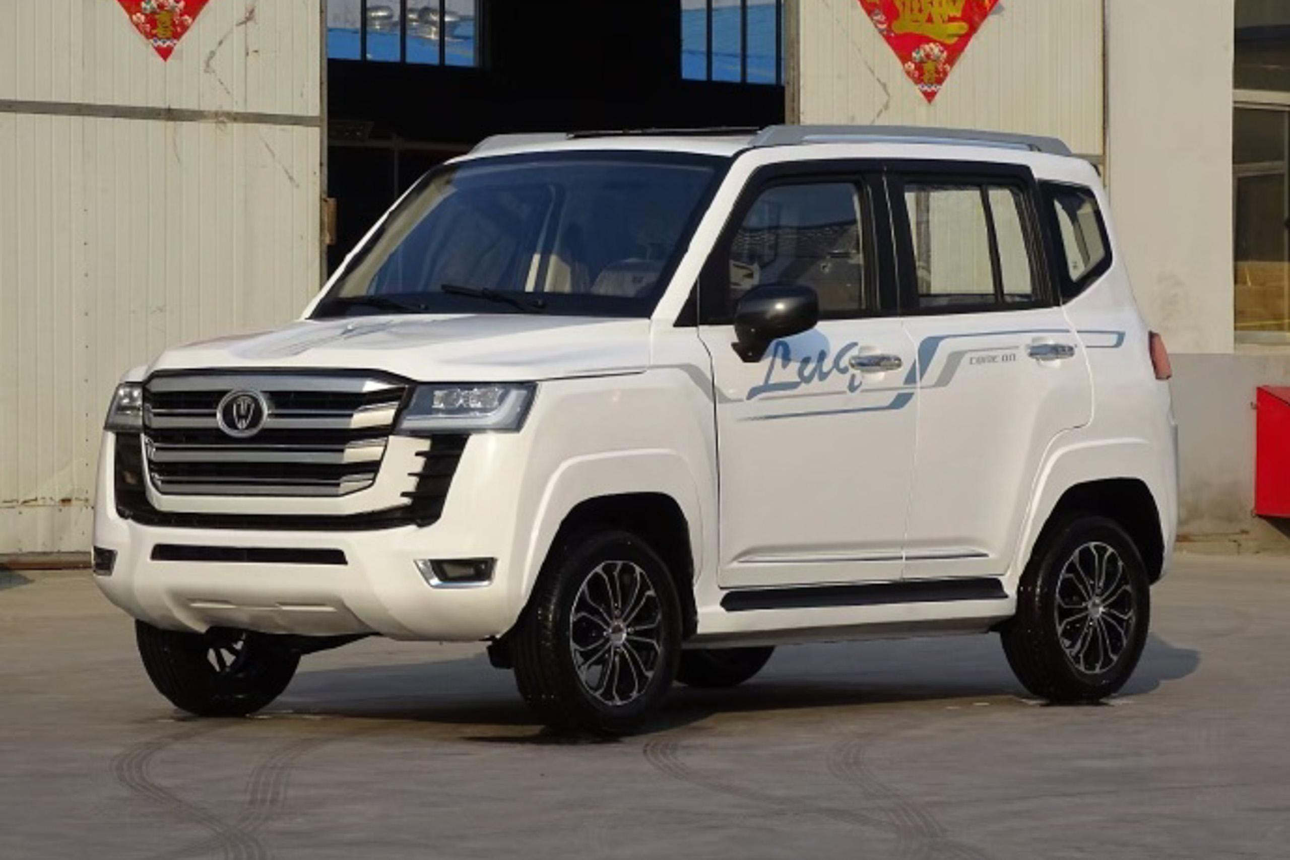 Someone made a pint-sized version of the Land Cruiser 300