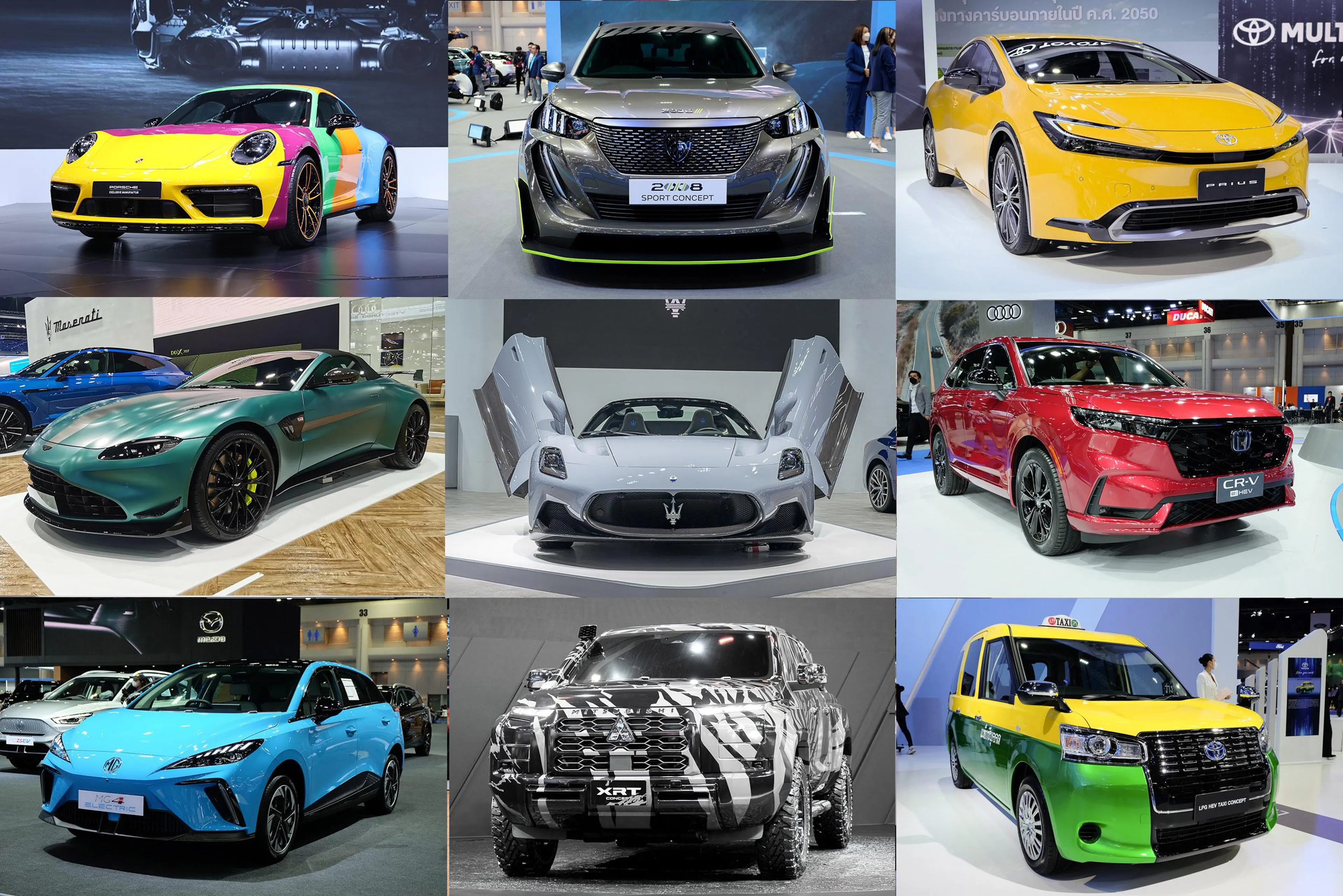 Colorful Experiences: 2023 Bangkok International Motor Show