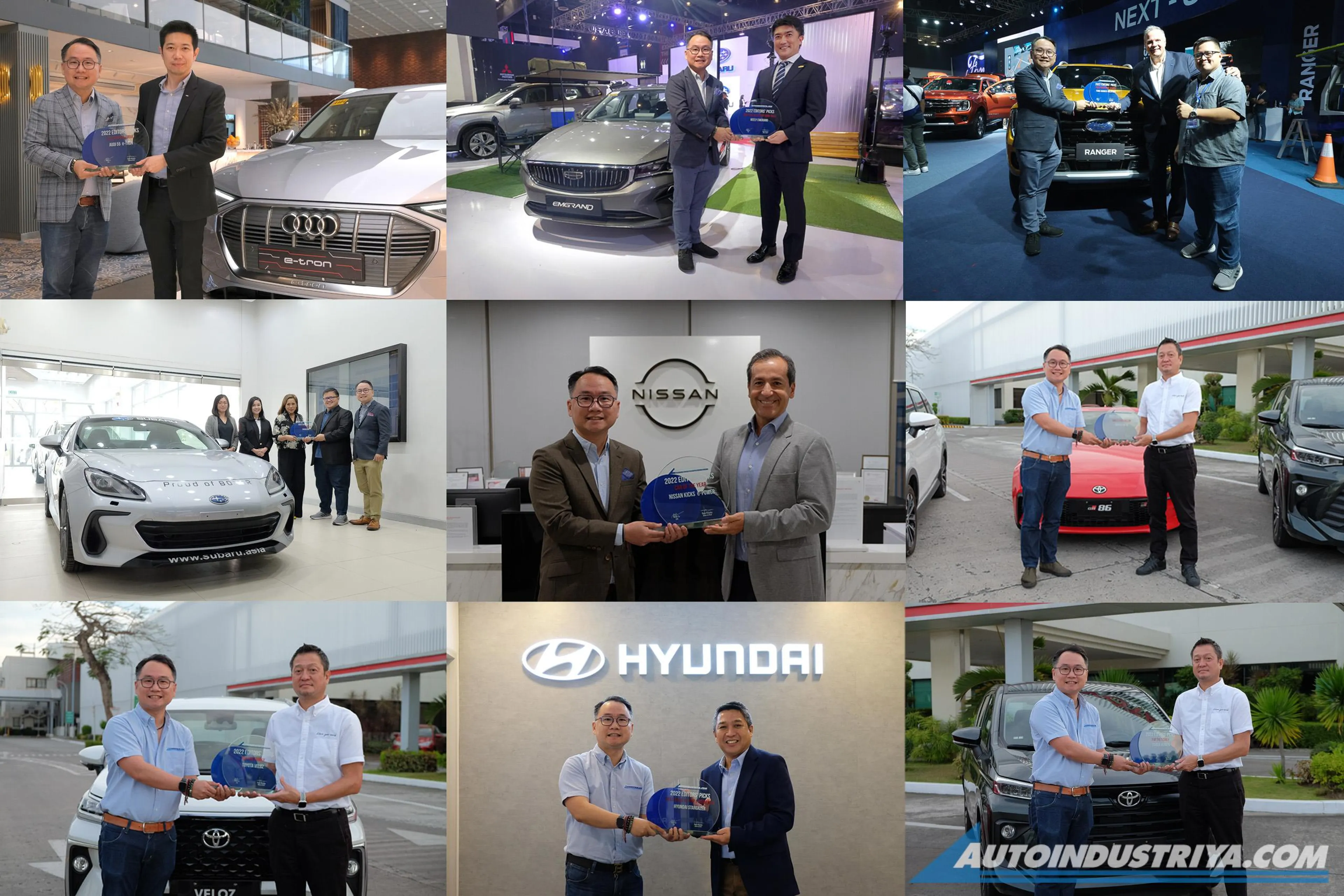 The First AutoIndustriya.com Editors' Picks & Car of the Year Awards