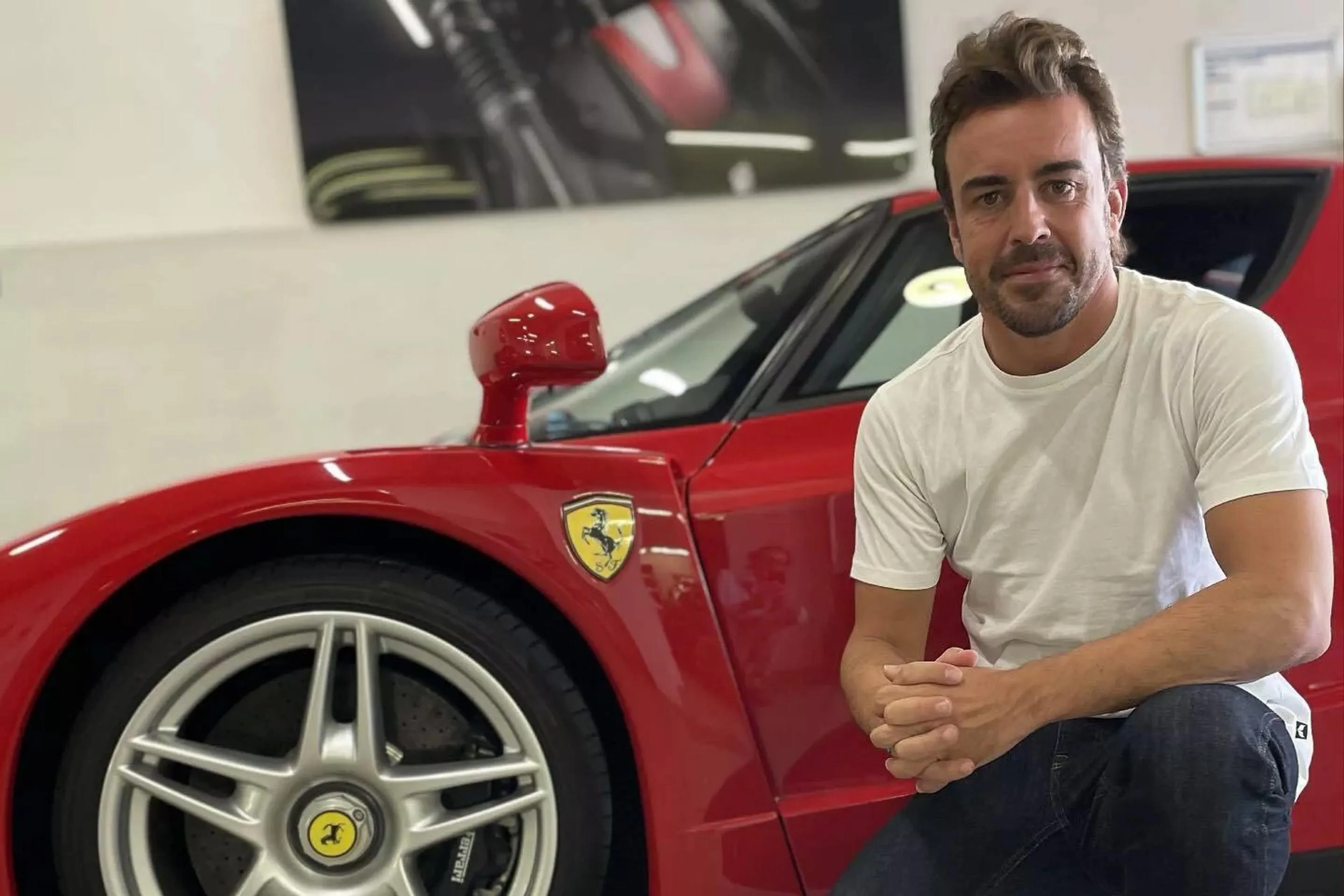 Fernando Alonso selling his Ferrari Enzo, could fetch over $5 million