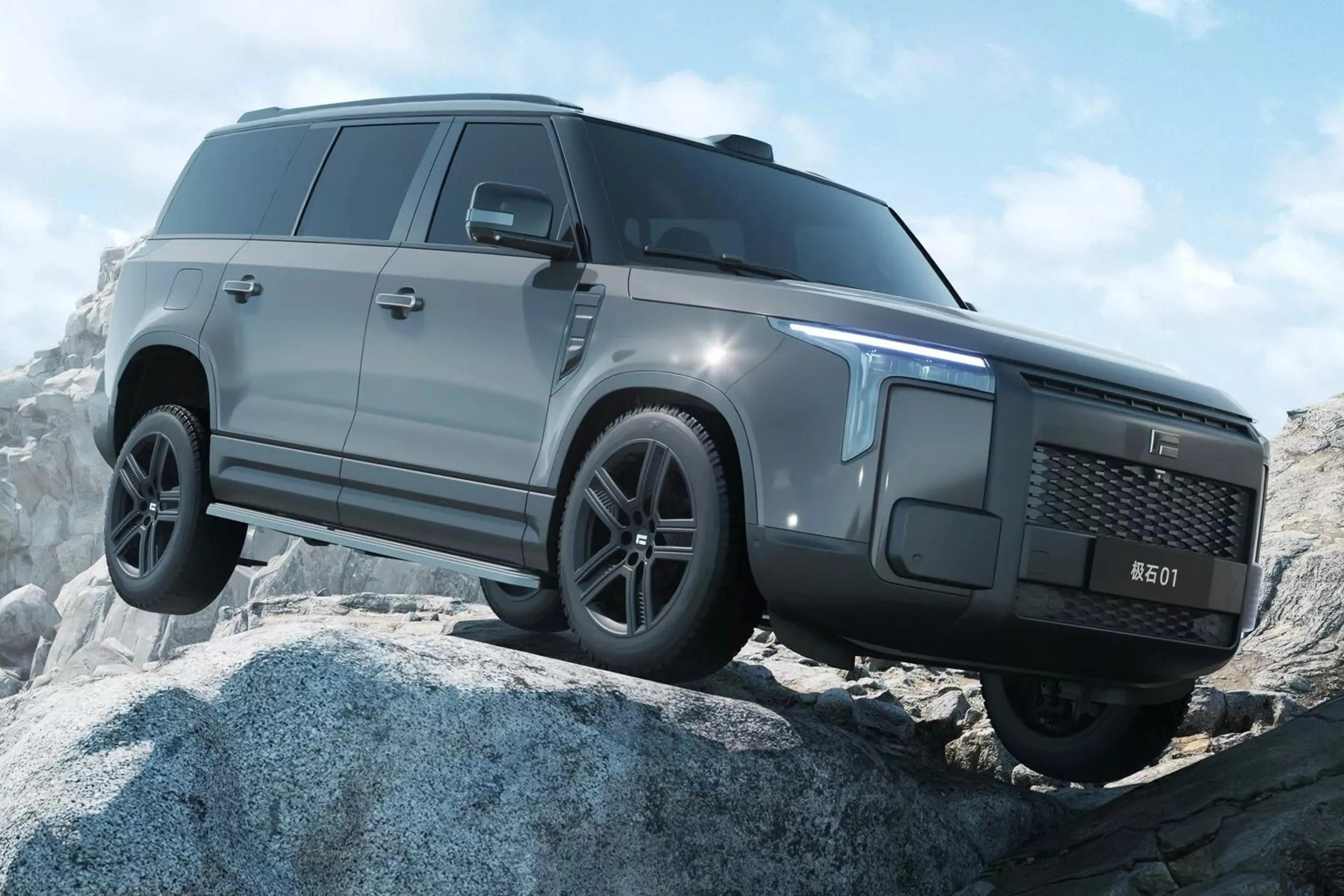Polestones 01 is a spitting image of the Defender 130