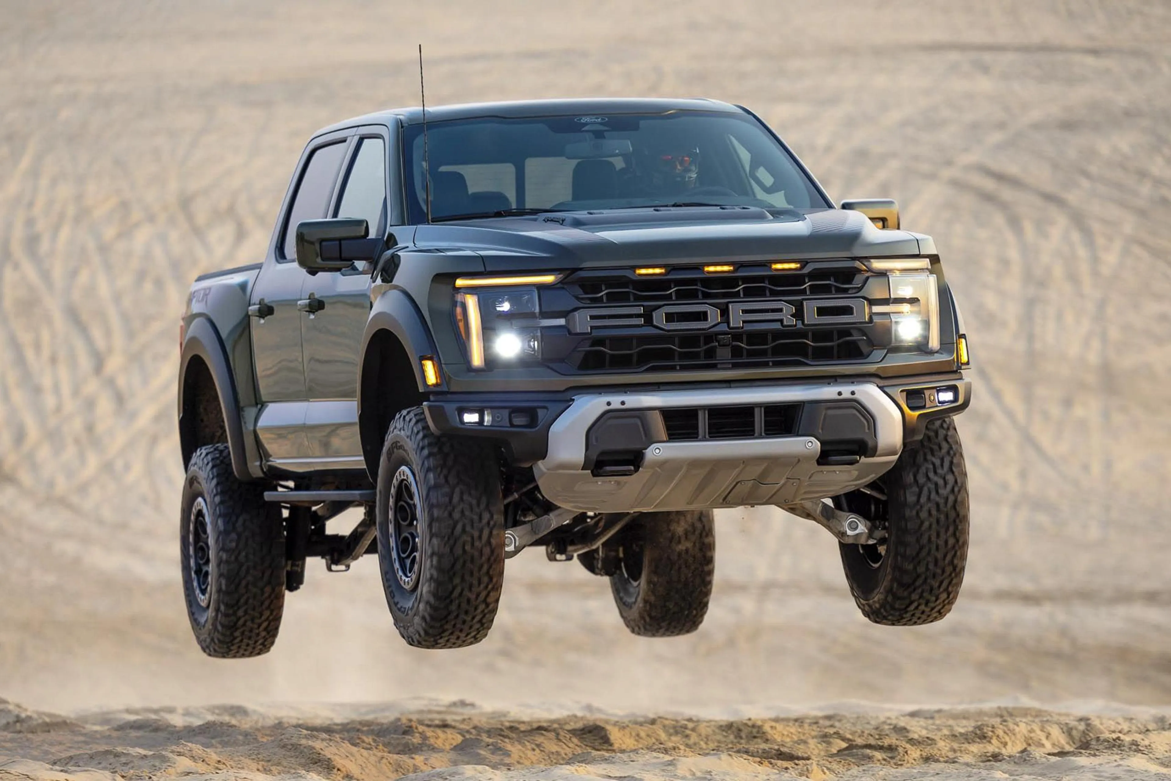Ford gives 2024 F-150 Raptor new shocks, accessory-ready bumper