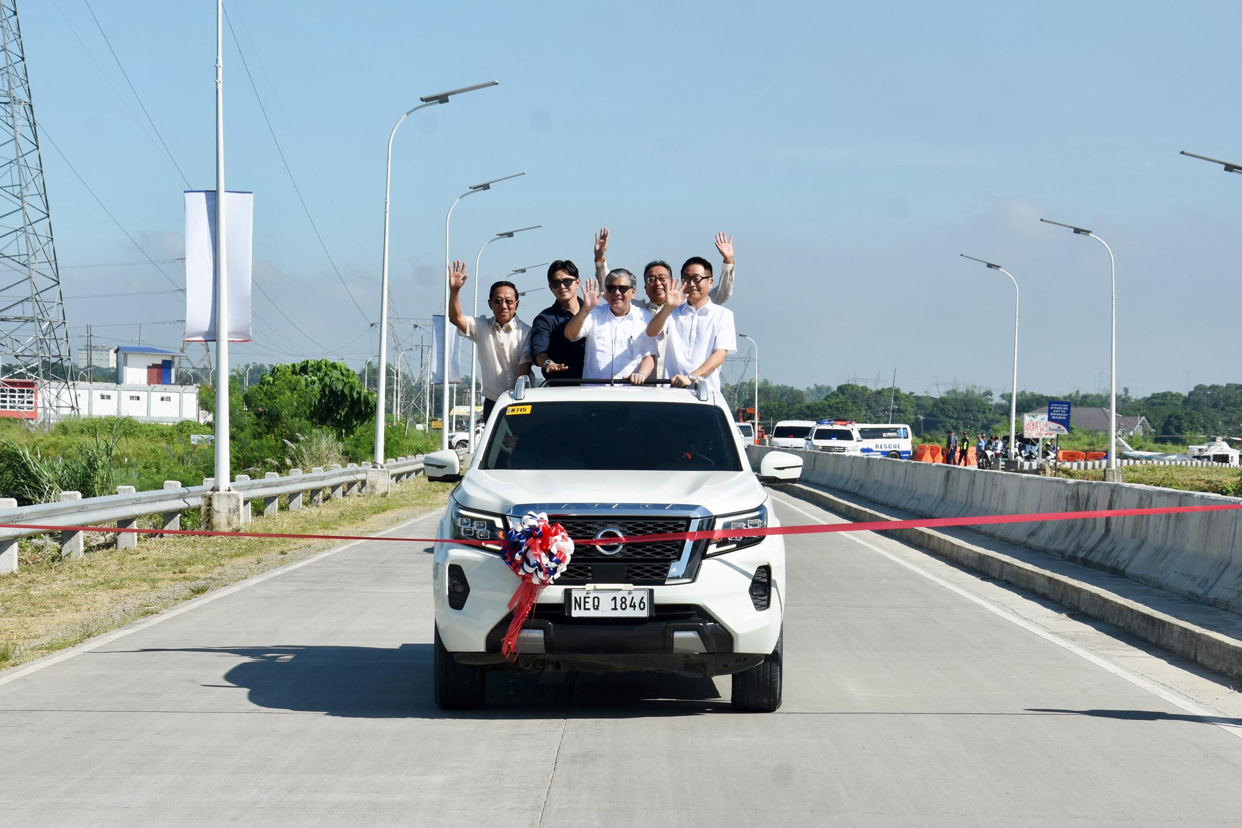 7.6 km section of Bulacan Bypass Road in San Rafael now open