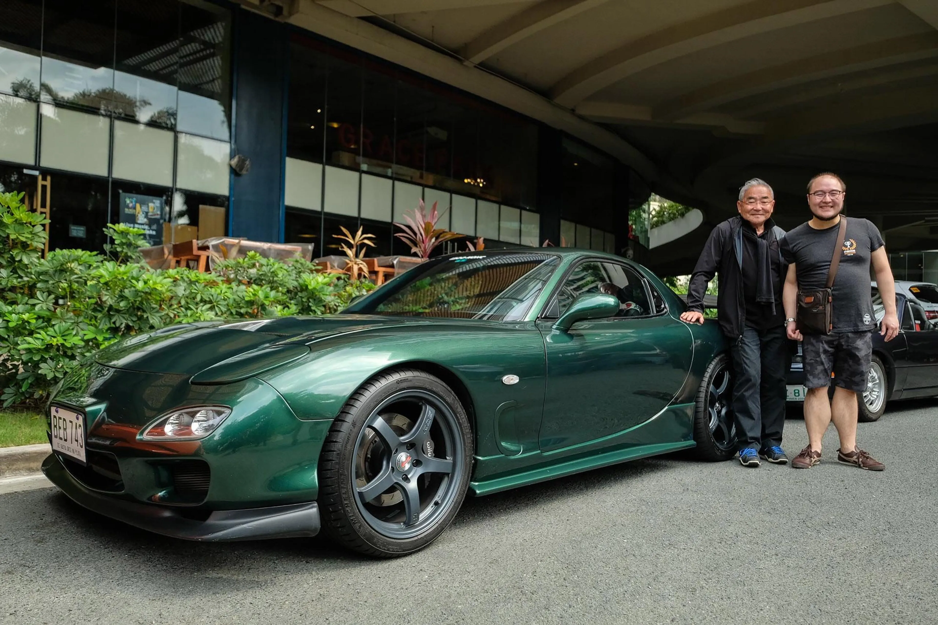 Car Geek Virus: When Aurick met the Mazda RX-7 designer