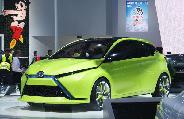 Toyota Unveils Three Concept Cars at Beijing Motor Show