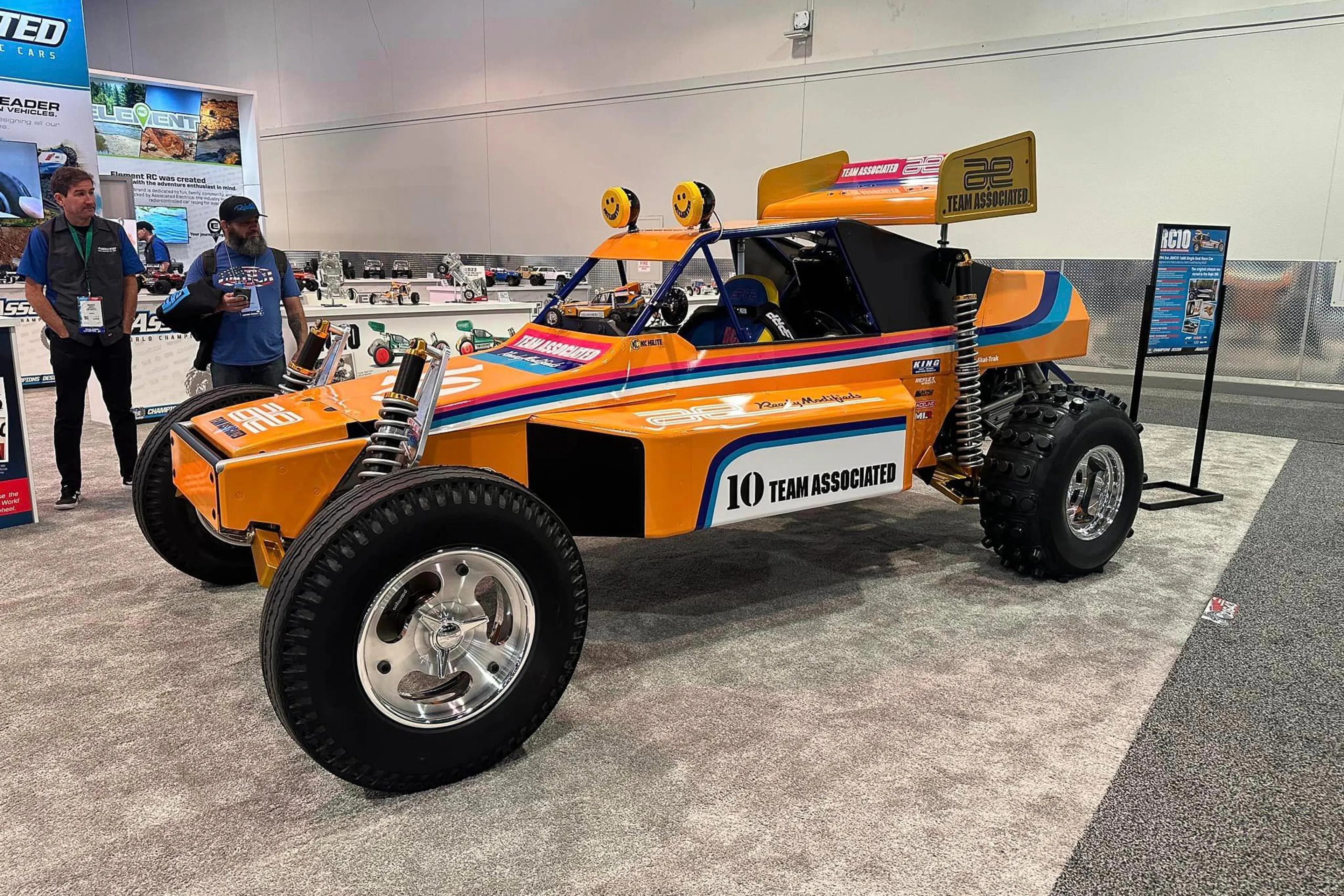 RC company Team Associated built a full-size RC10 for SEMA