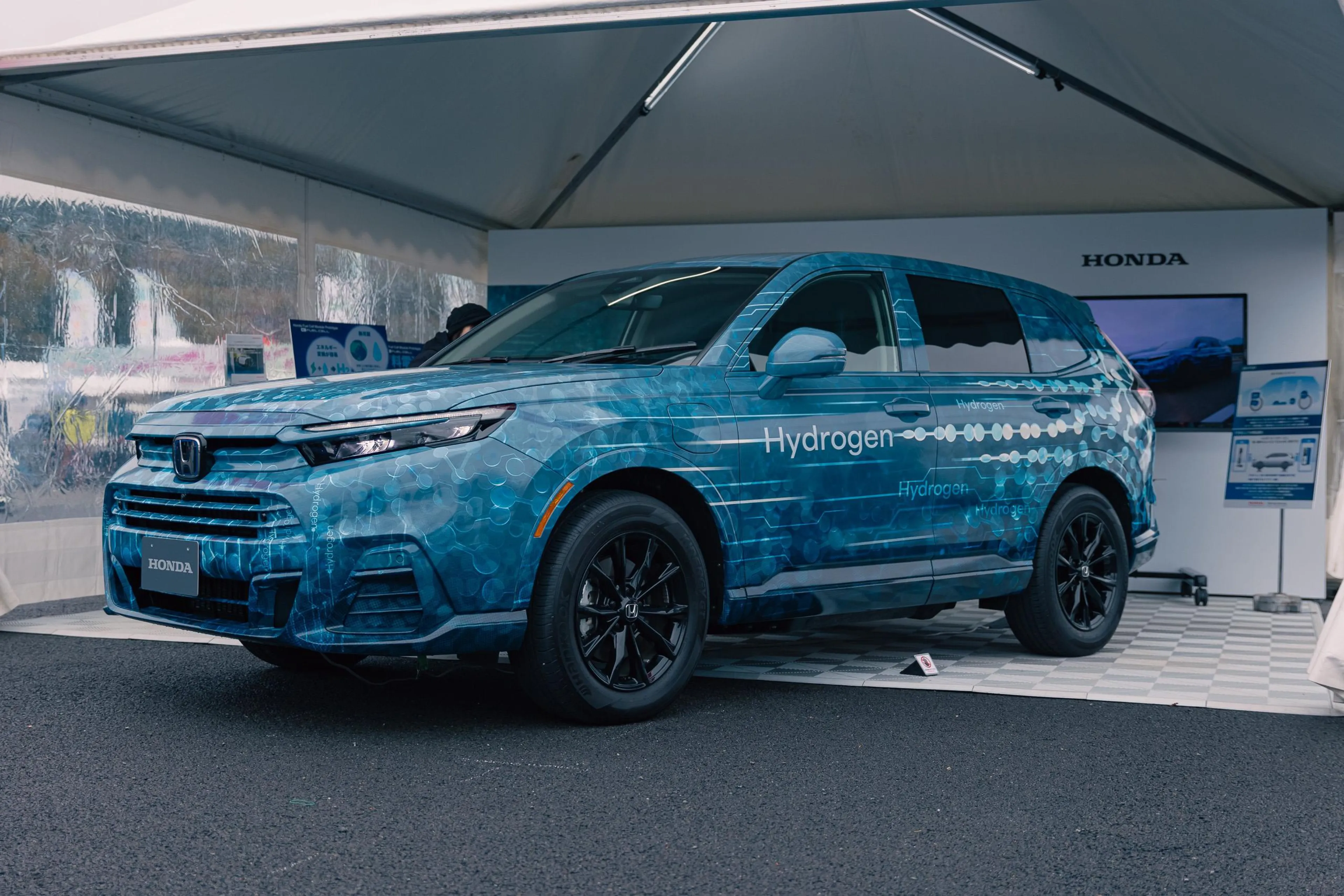 Hydrogen-powered Honda CR-V e:Fuel Cell coming in 2024