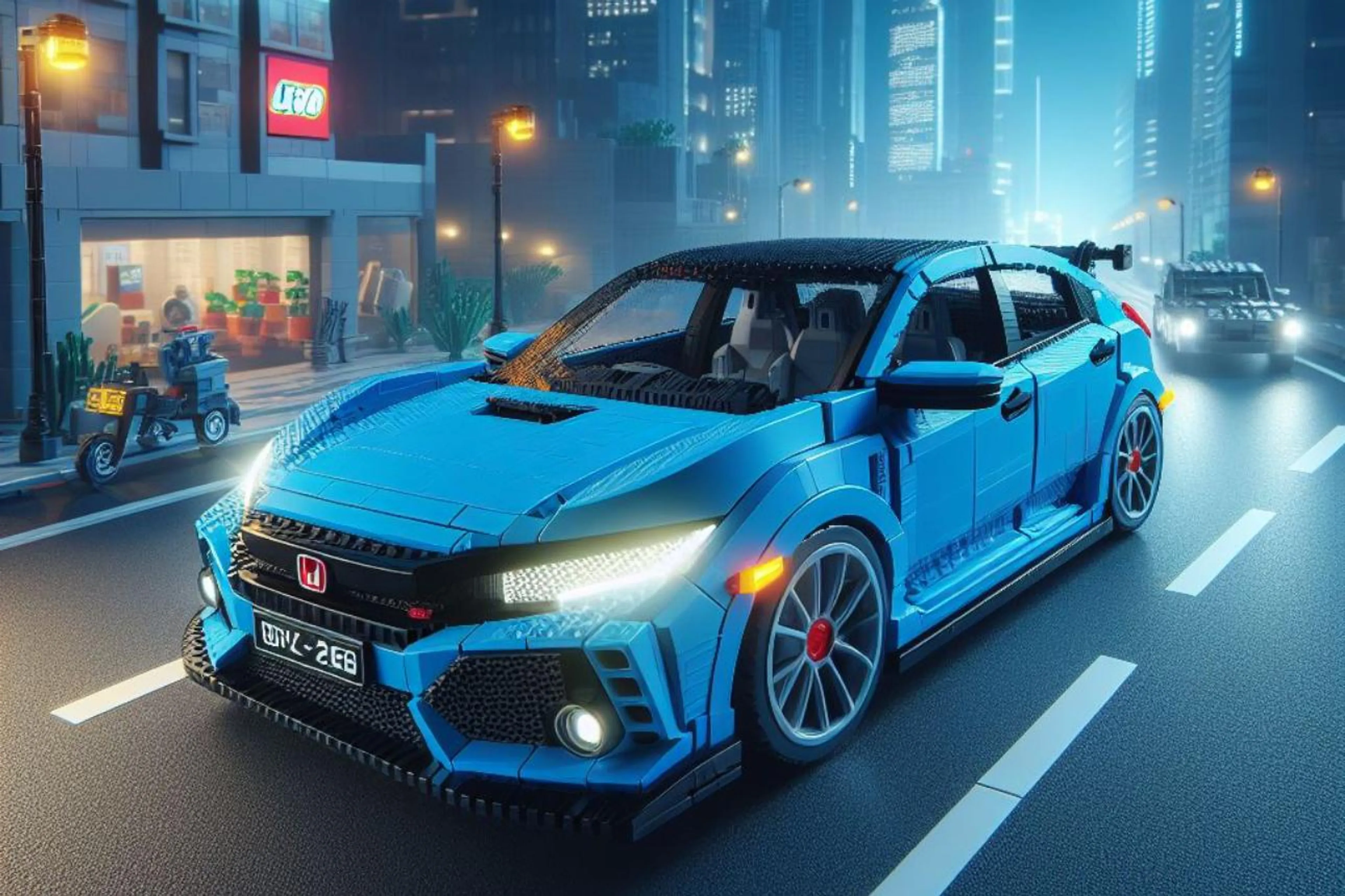 LEGO-fied: Online site reimagines your car in plastic bricks