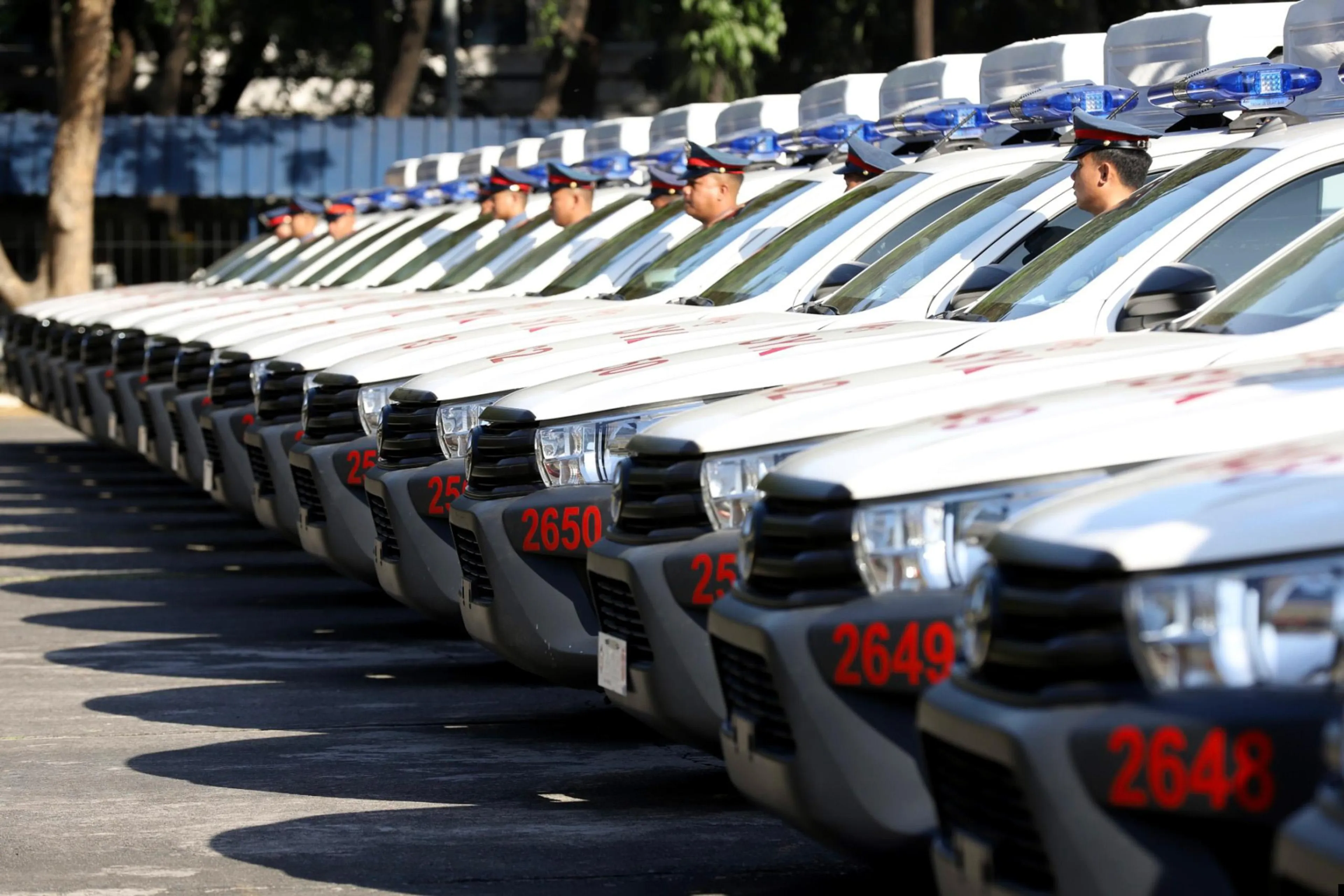 PNP acquires 143 new patrol vehicles, 16 motorcycles