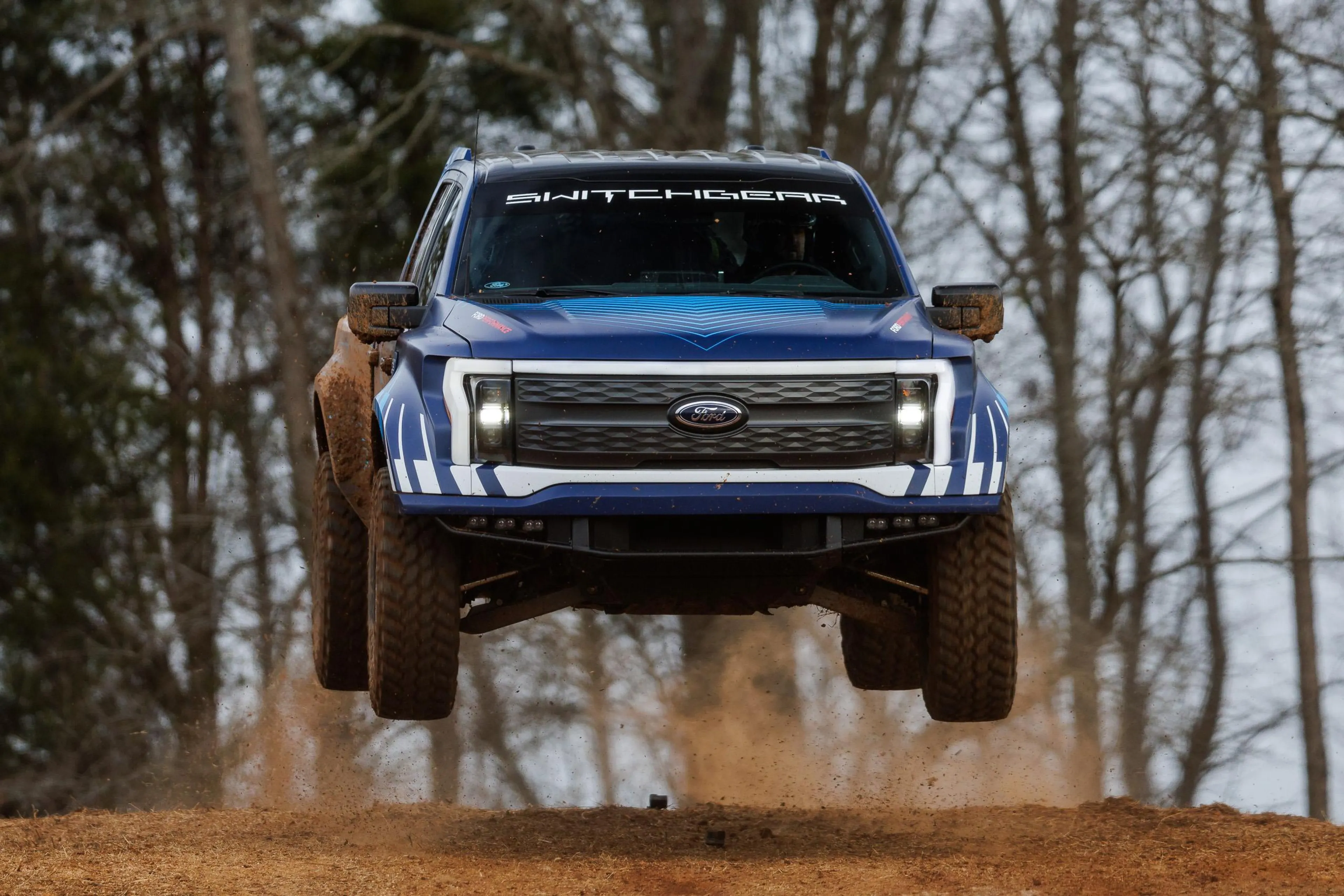 This one-off Ford F-150 Lightning EV wants to fly