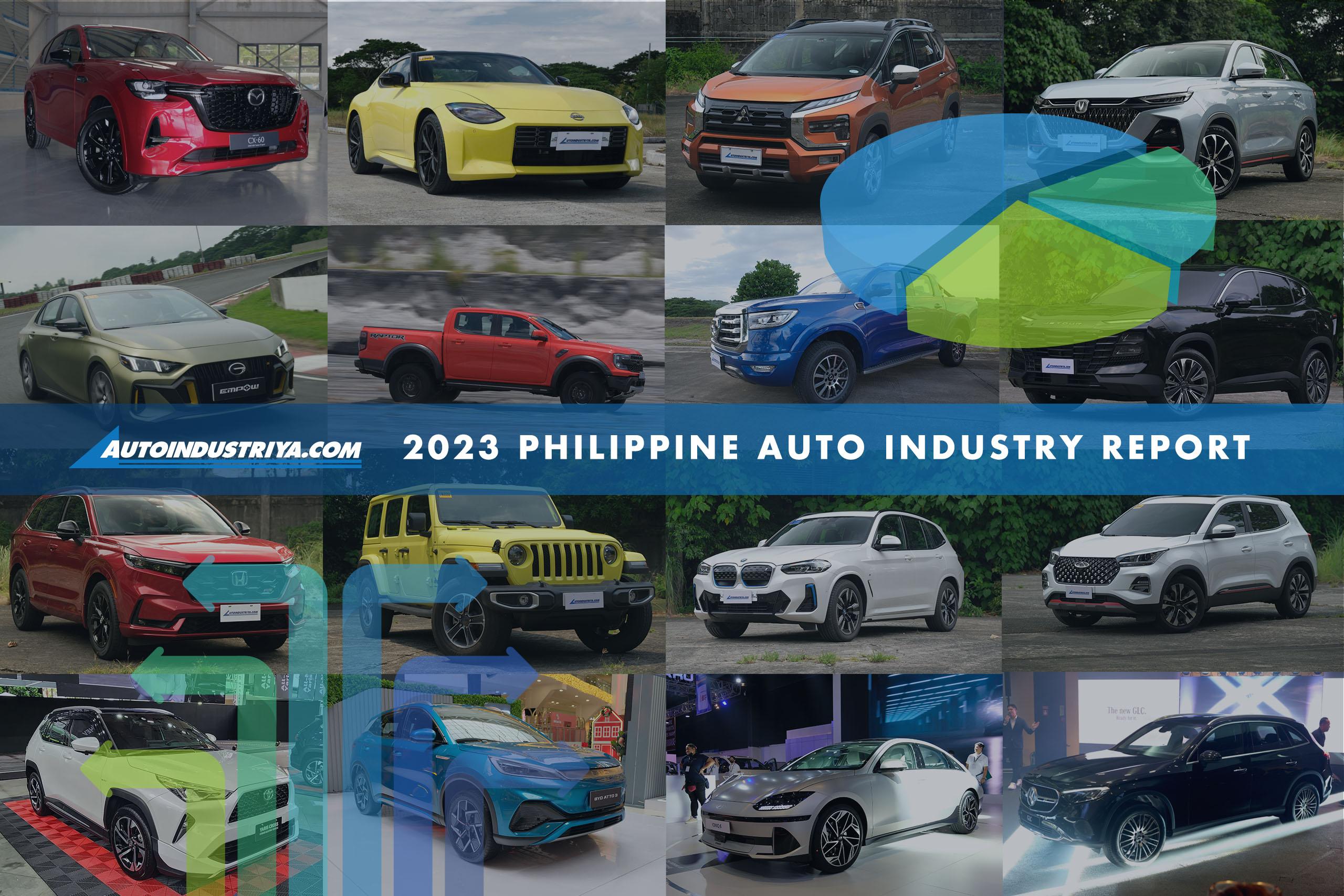 Philippine Auto Sales 2023: 441,623 vehicles sold, 18.69% growth