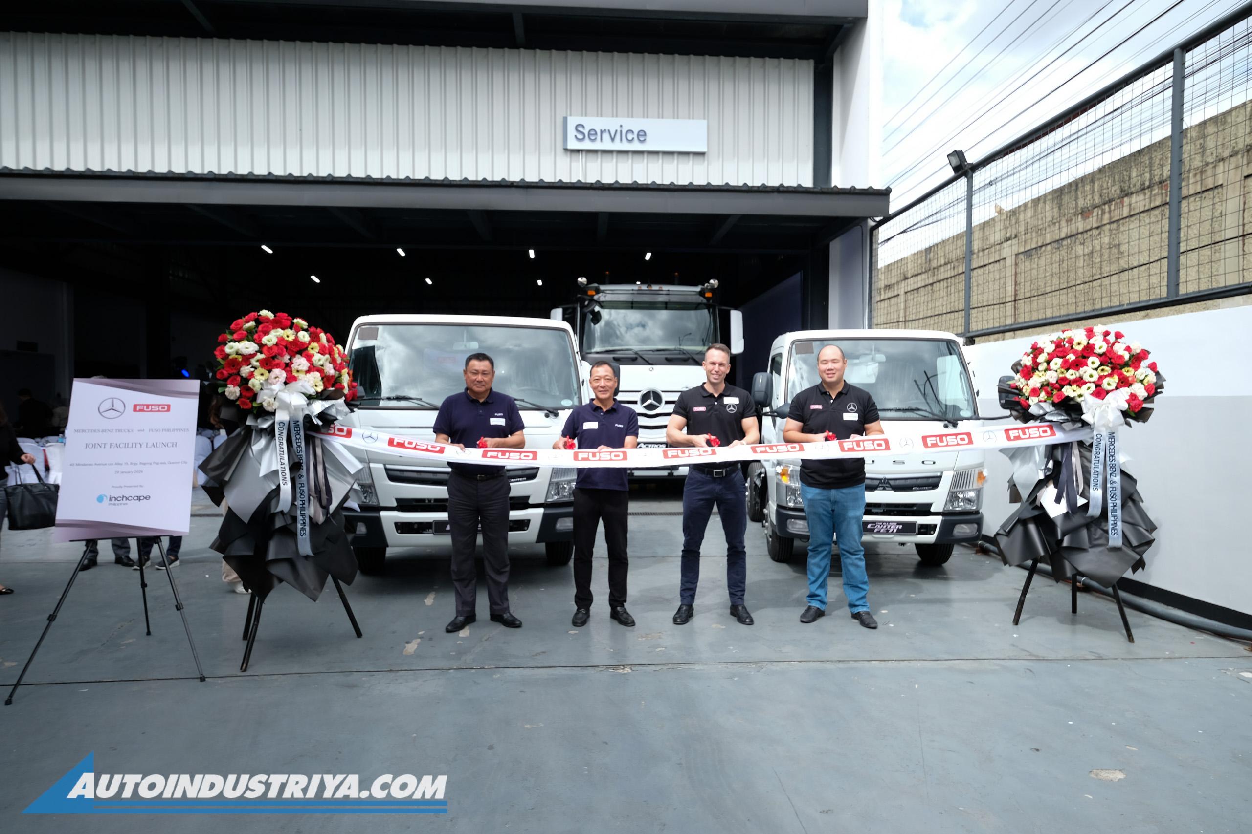 Mercedes-Benz, Fuso PH launch new joint truck facility in QC
