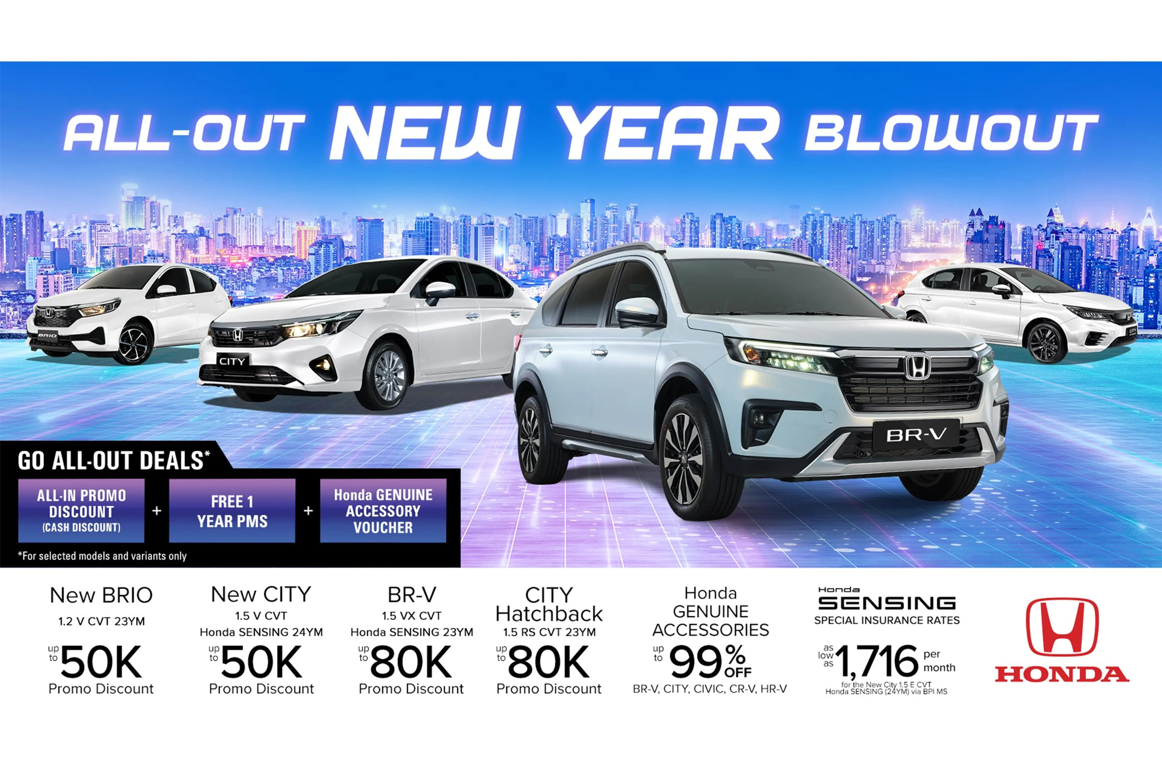 Honda goes all out this February with All-out Blowout promo