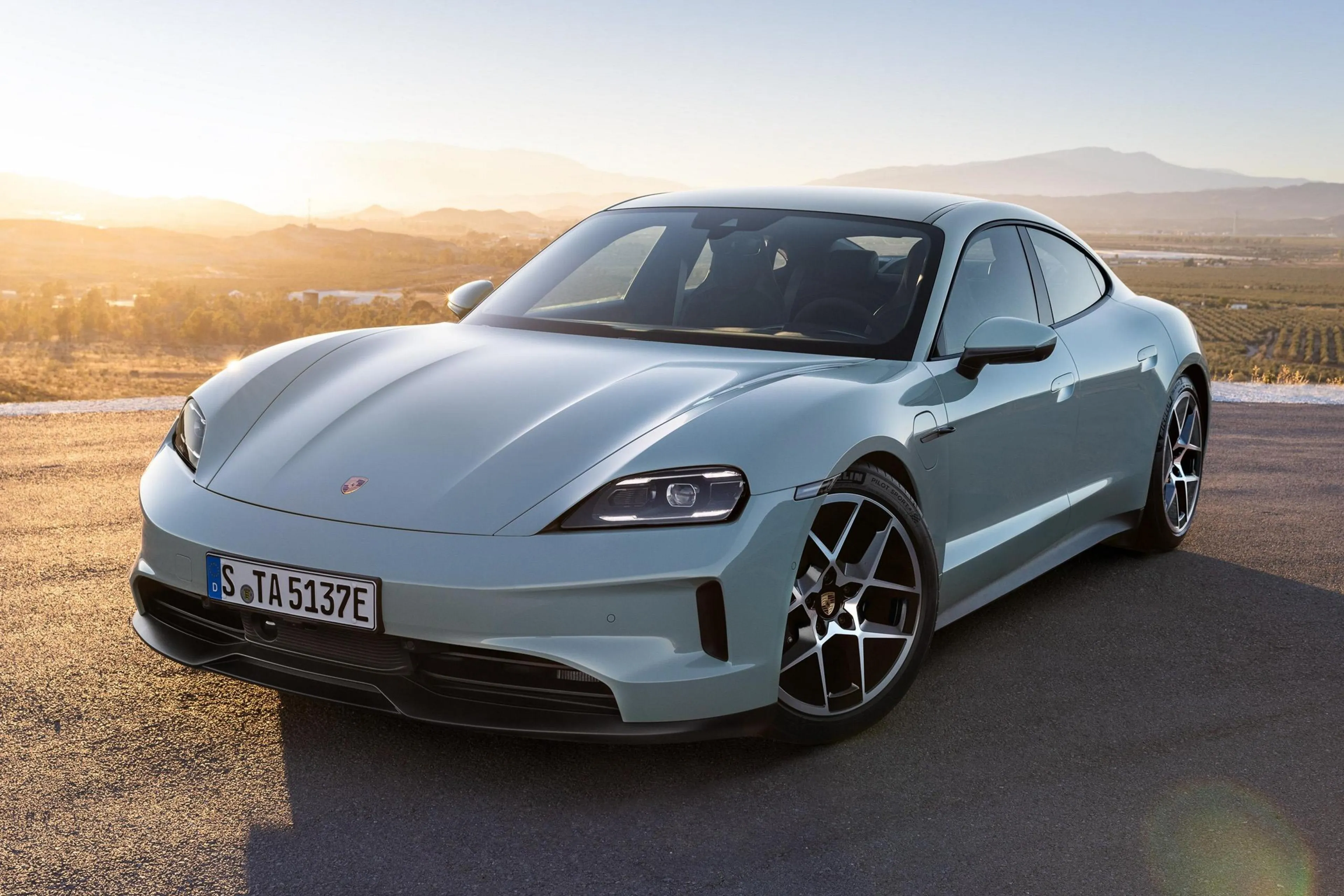 Porsche updates 2024 Taycan with longer range, more power