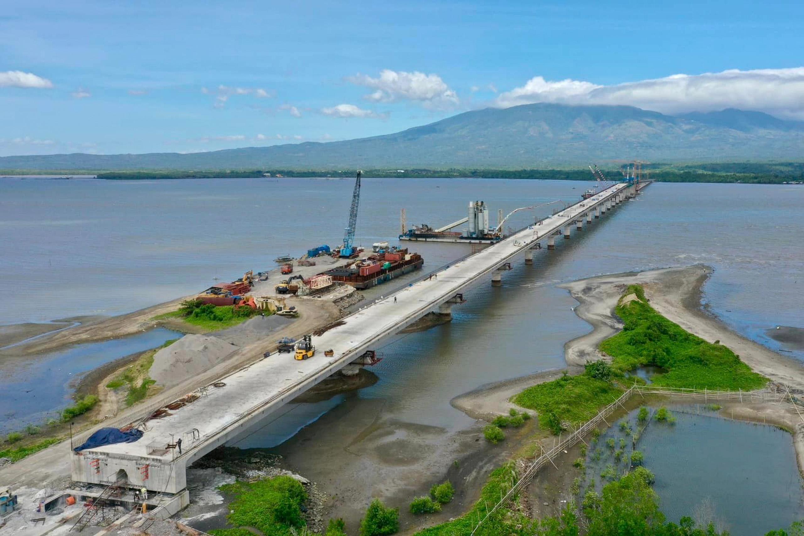 Work on Panguil Bay Bridge nearly done at 89%