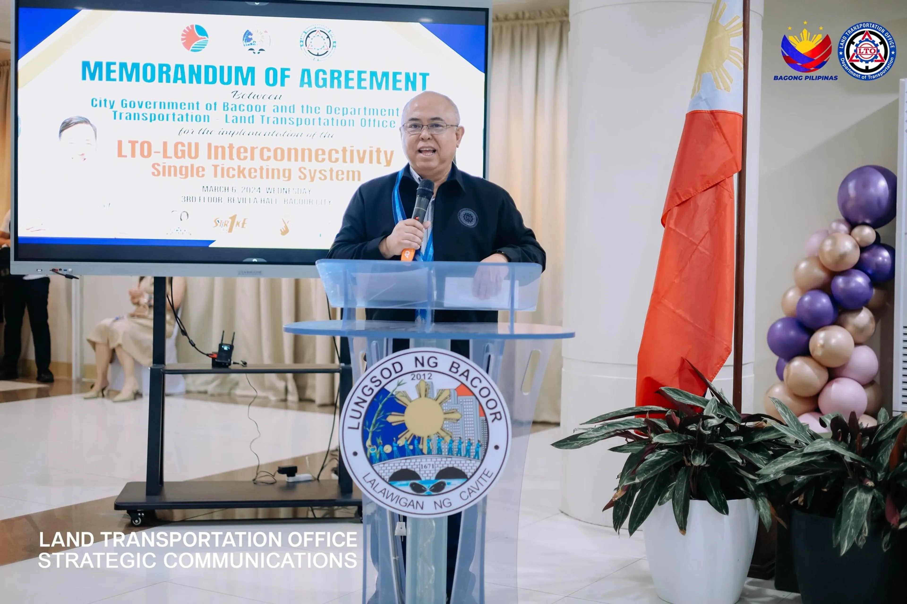 LTO Single Ticketing System to be implemented soon in Bacoor, Cavite