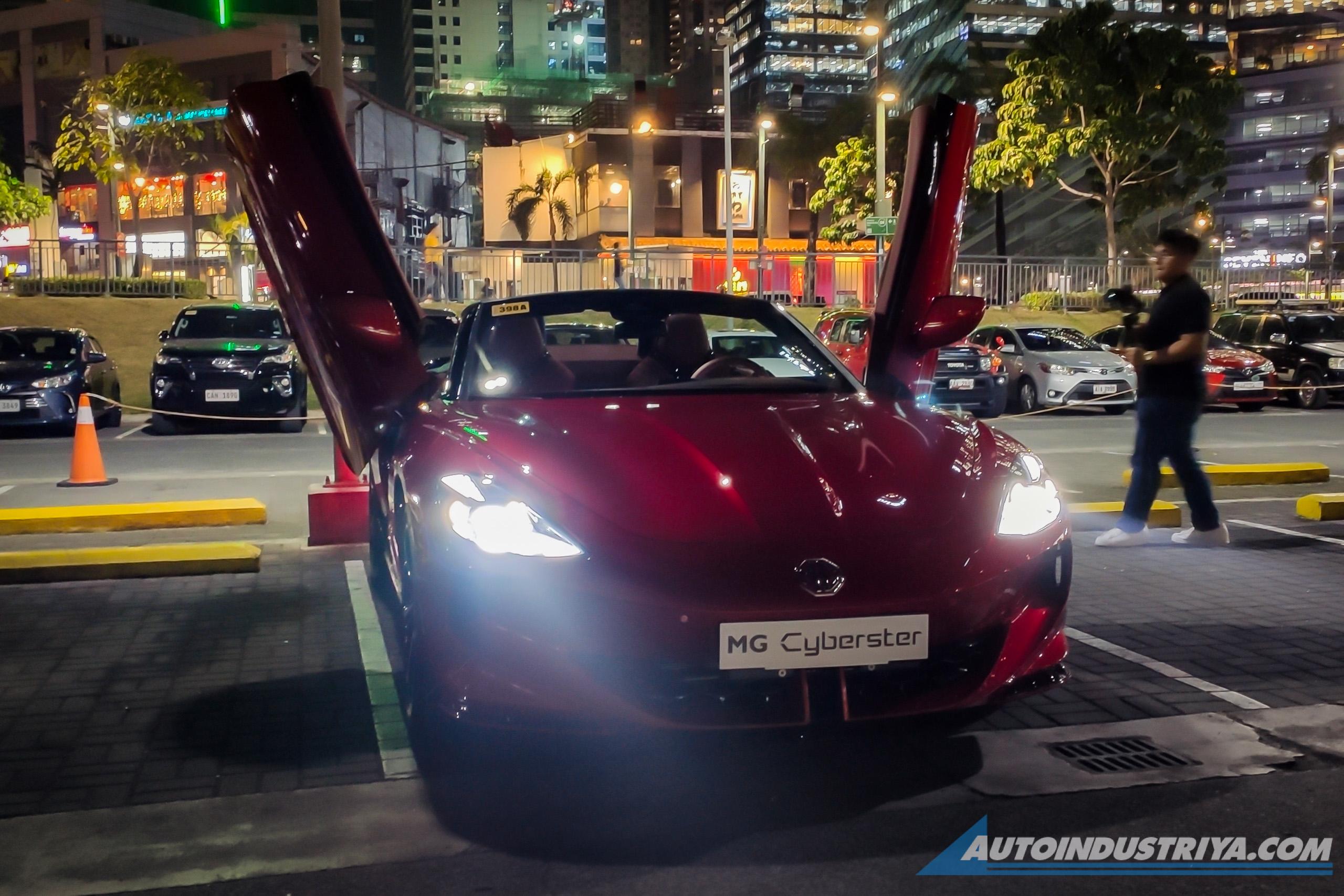 2024 MG Cyberster EV debuts in April at MIAS