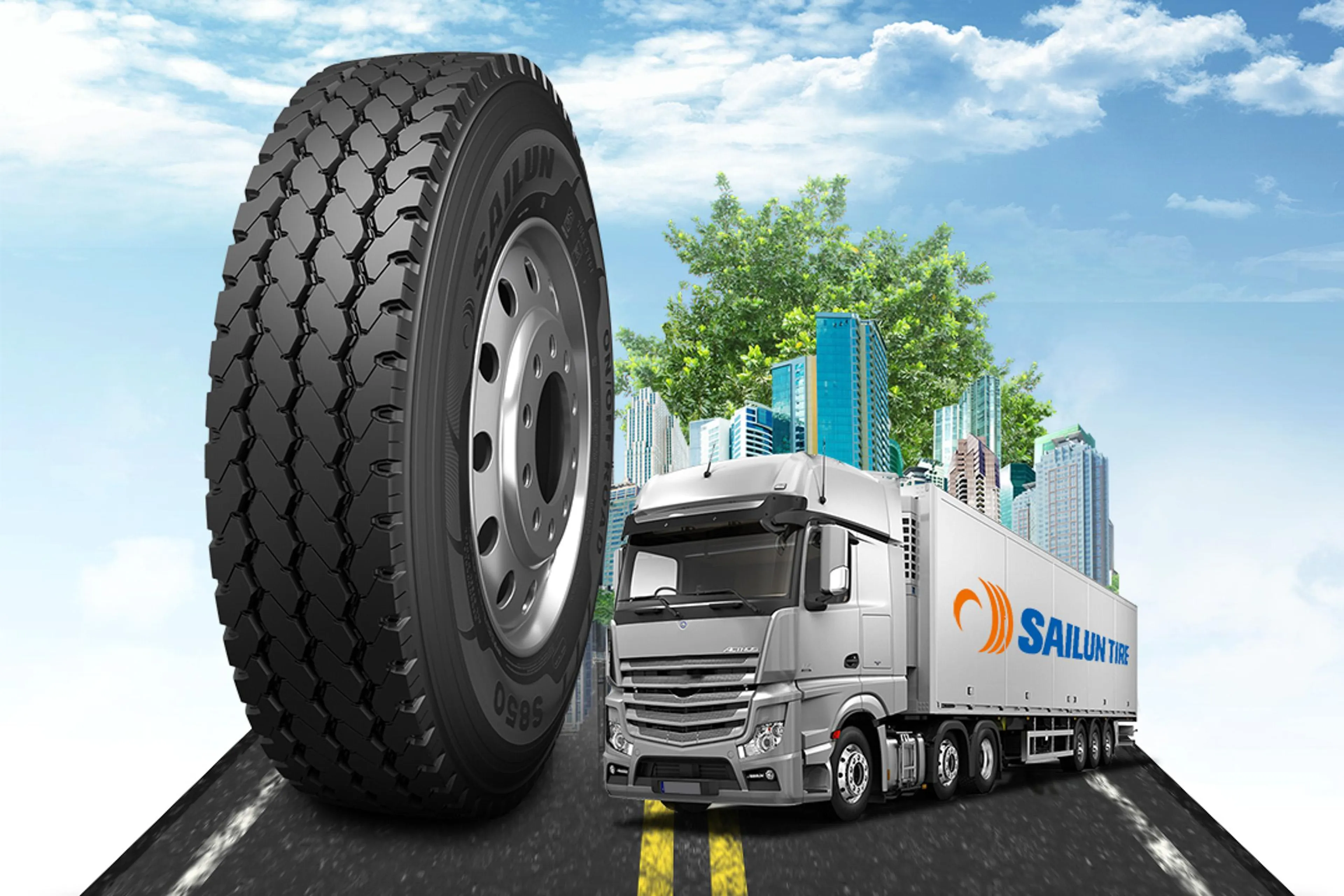 Move Your Business with the Sailun S850 Heavy-Duty Truck Tire