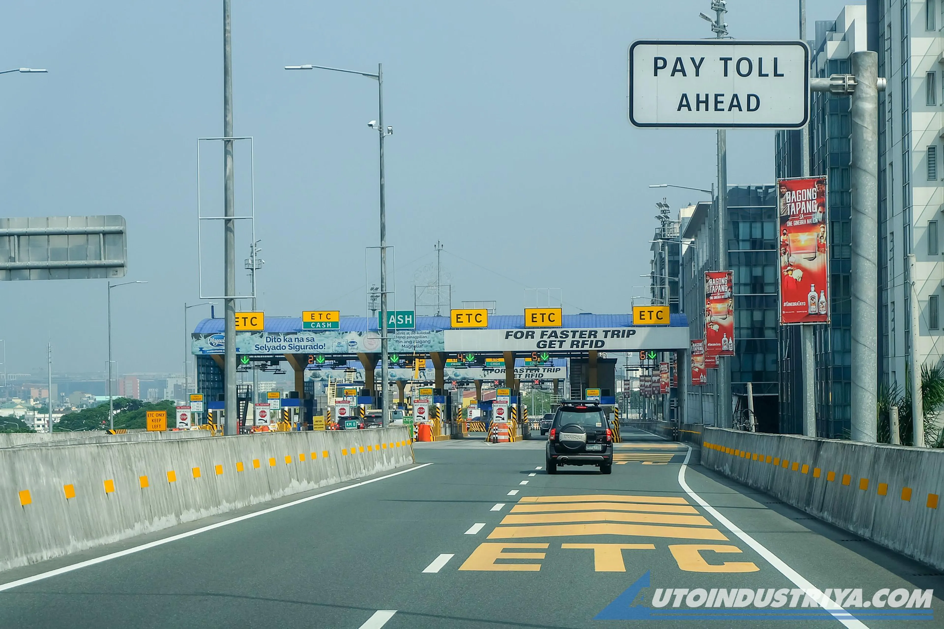 NAIAX reactivates barriers at Newport main toll plaza