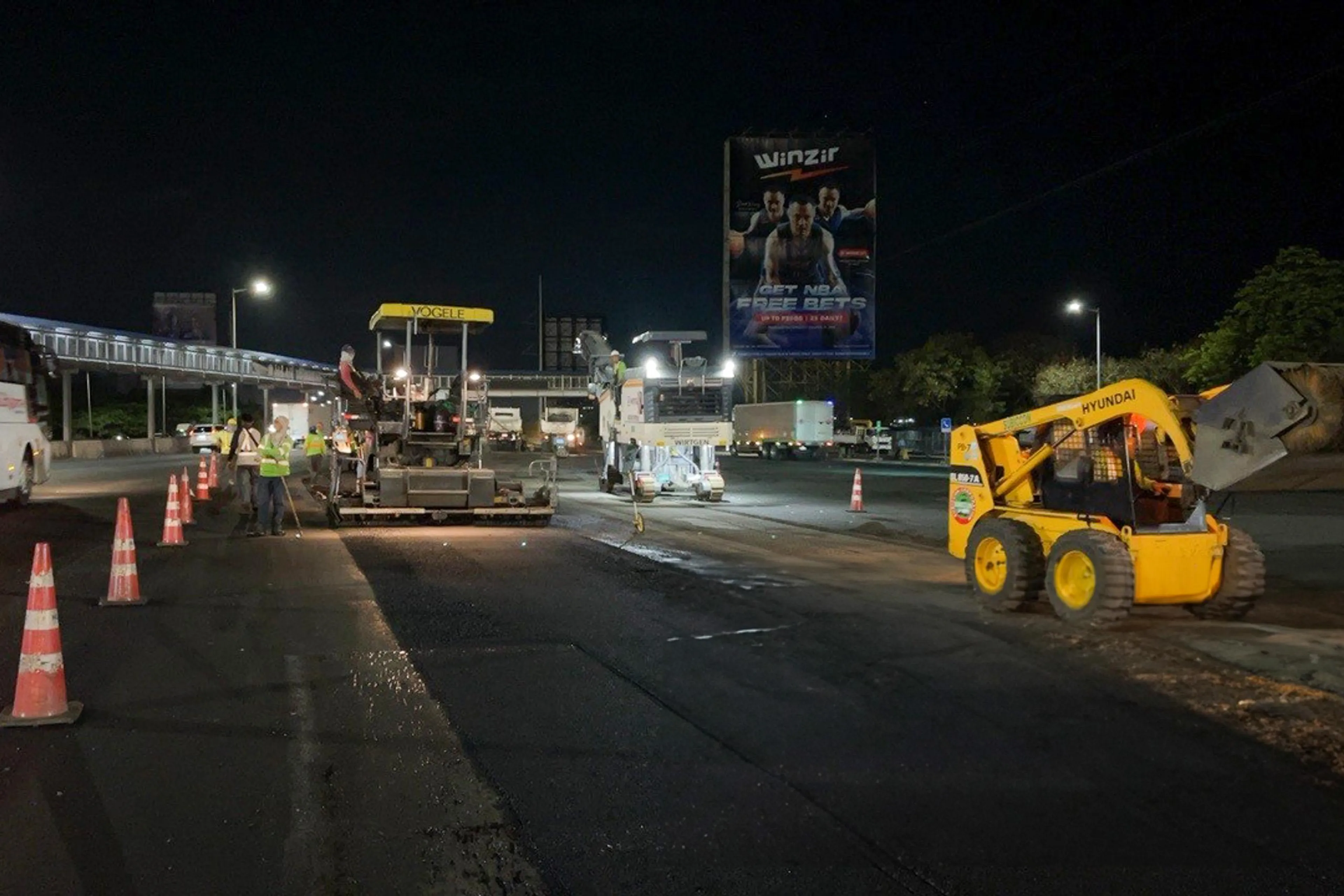 NLEX's annual roadwork maintenance in full swing