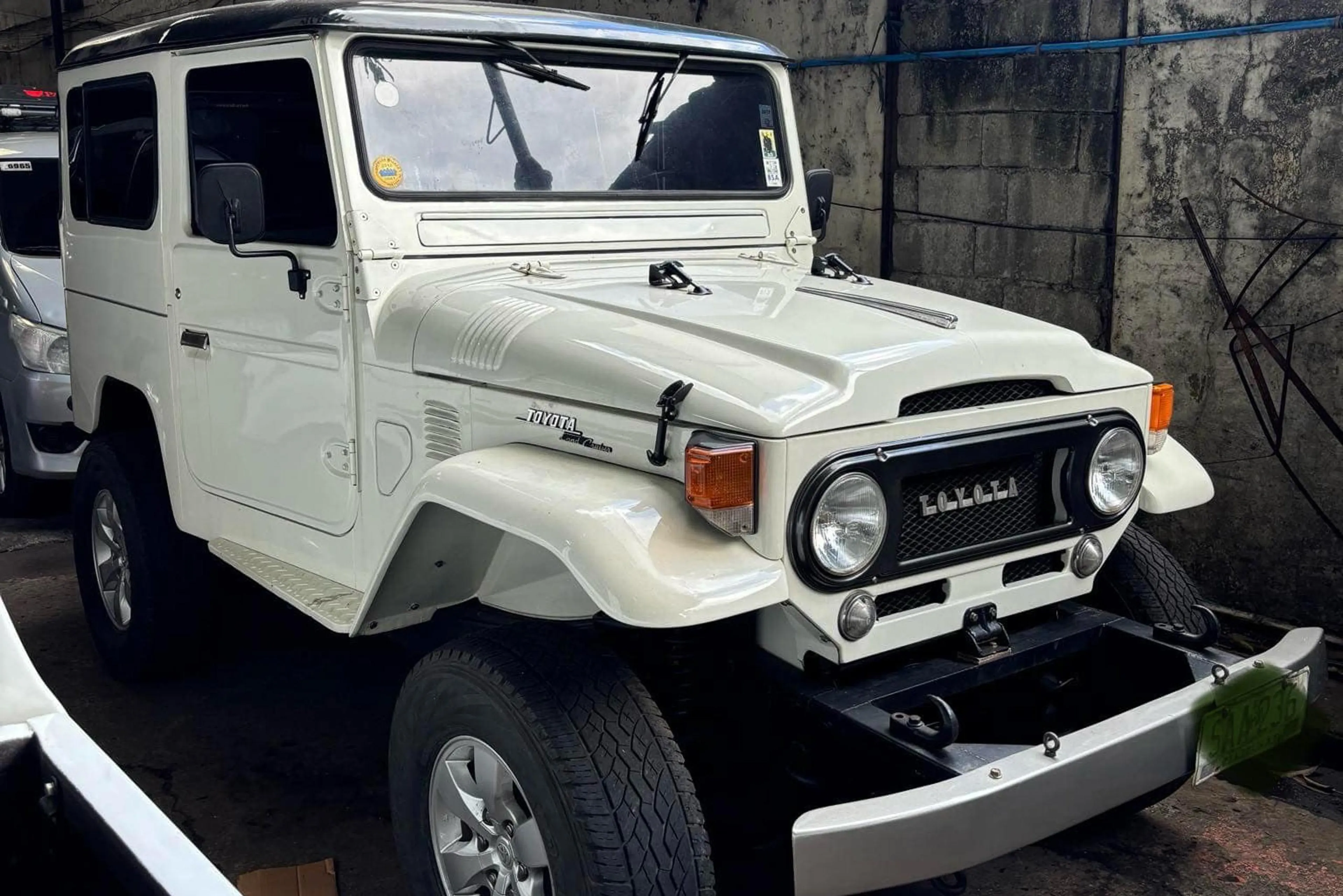 This Land Cruiser 40 is a Toyota Fortuner underneath