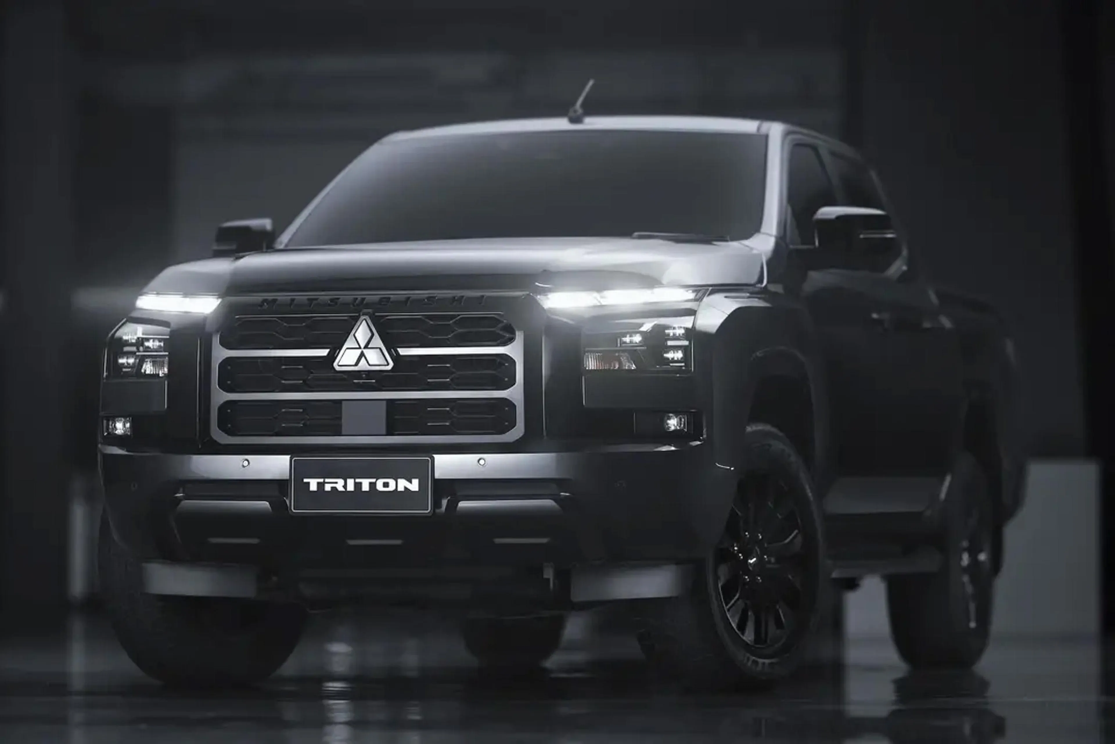 2025 Mitsubishi Triton Black Edition is one macho pickup truck