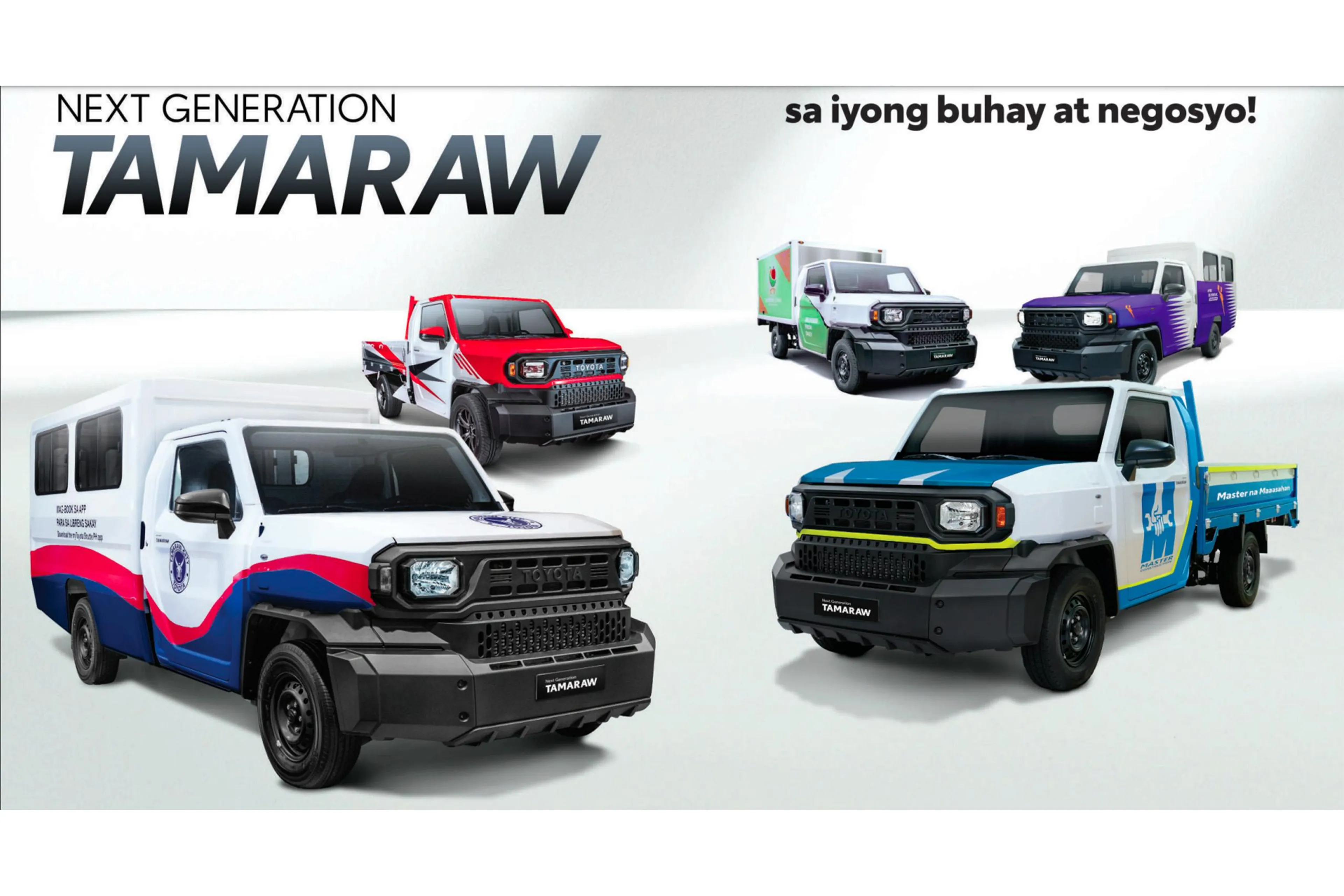 Here are specs, features, variants of all-new Toyota Tamaraw for PH