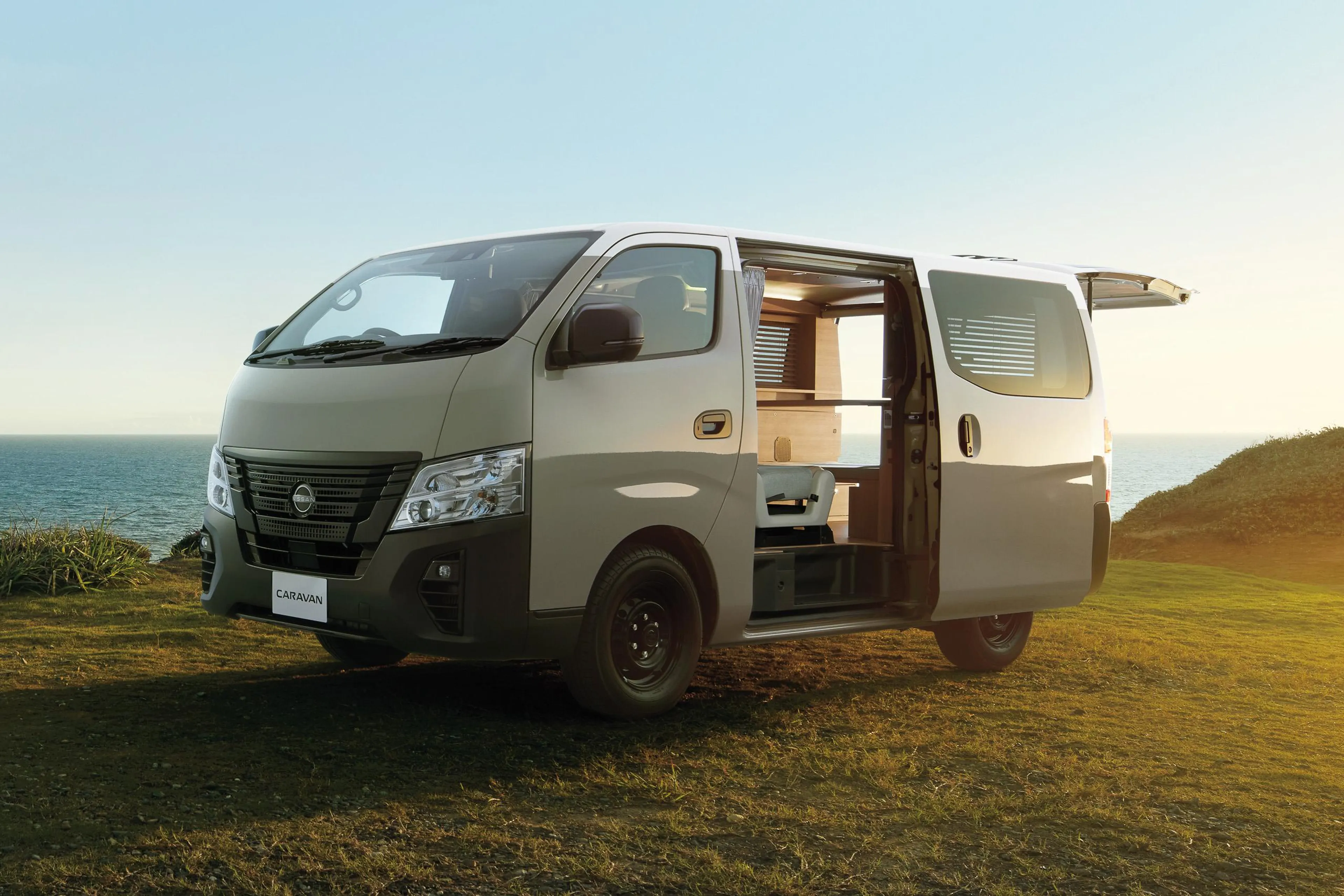 Work, sleep, relax, in the special edition Nissan Caravan MyRoom