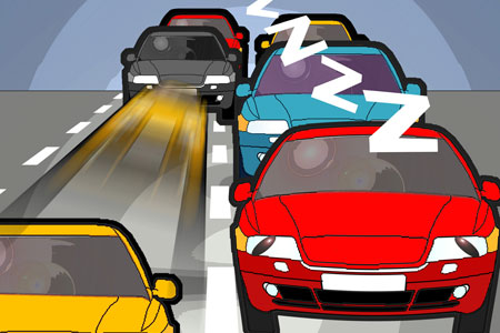 Characters on the Road