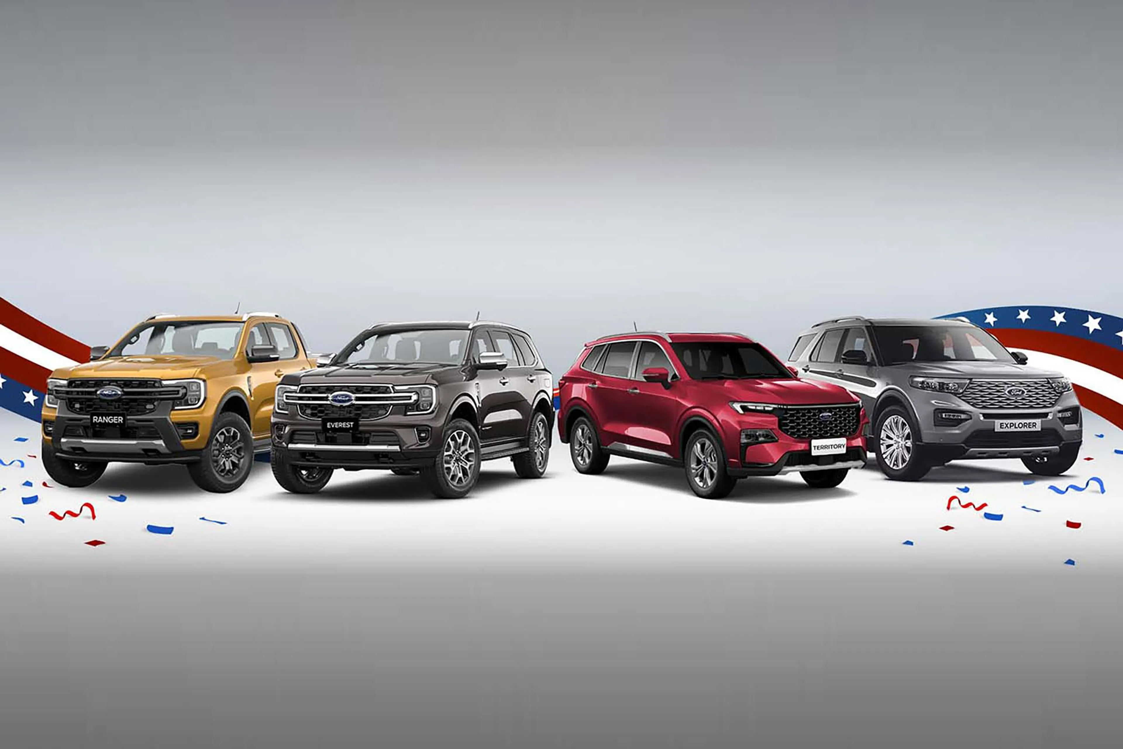 Ford Freedom Deals: Enjoy incredible offers for Ranger, Territory, Explorer, Everest