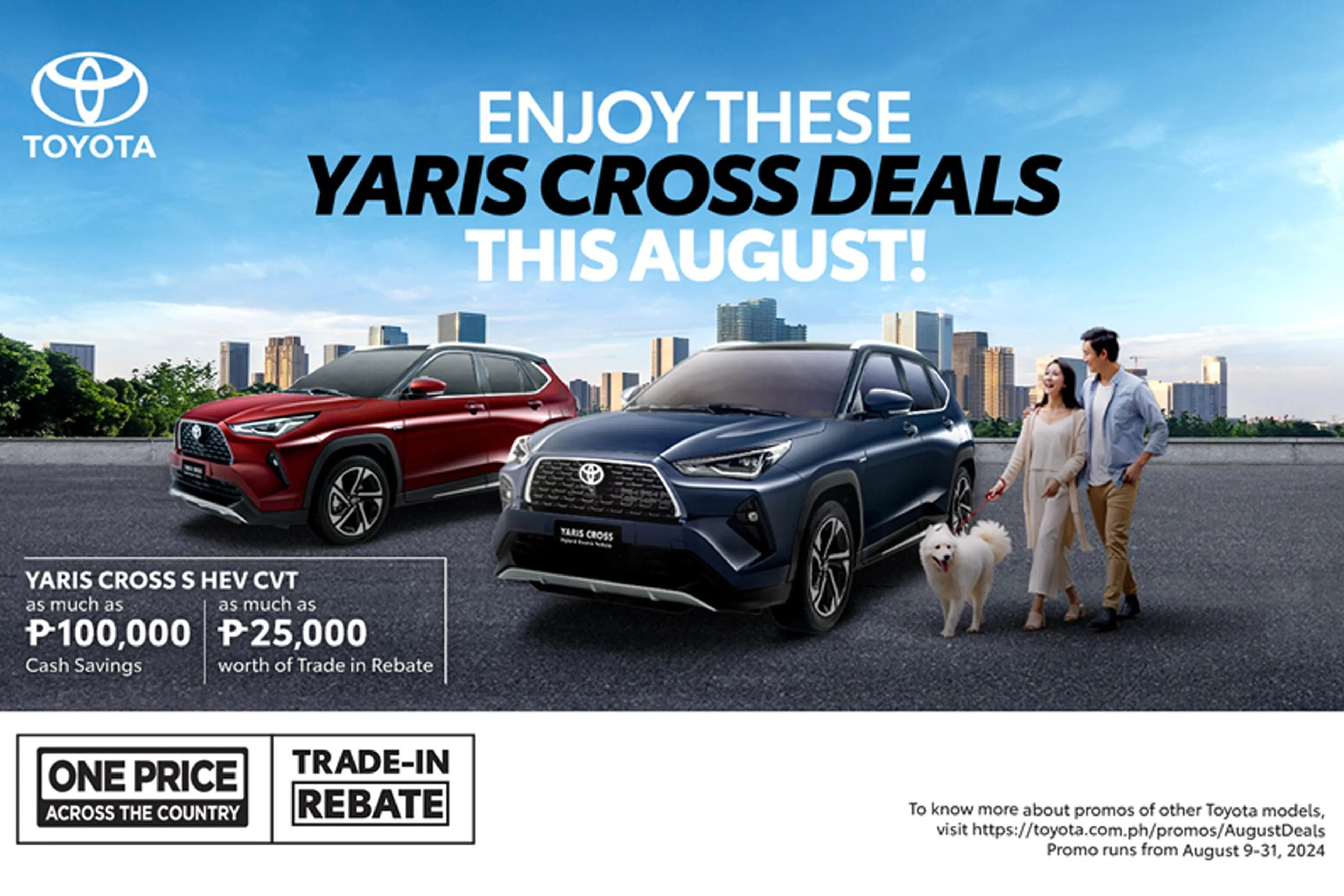 Toyota offering attractive deals for Yaris Cross HEV this August