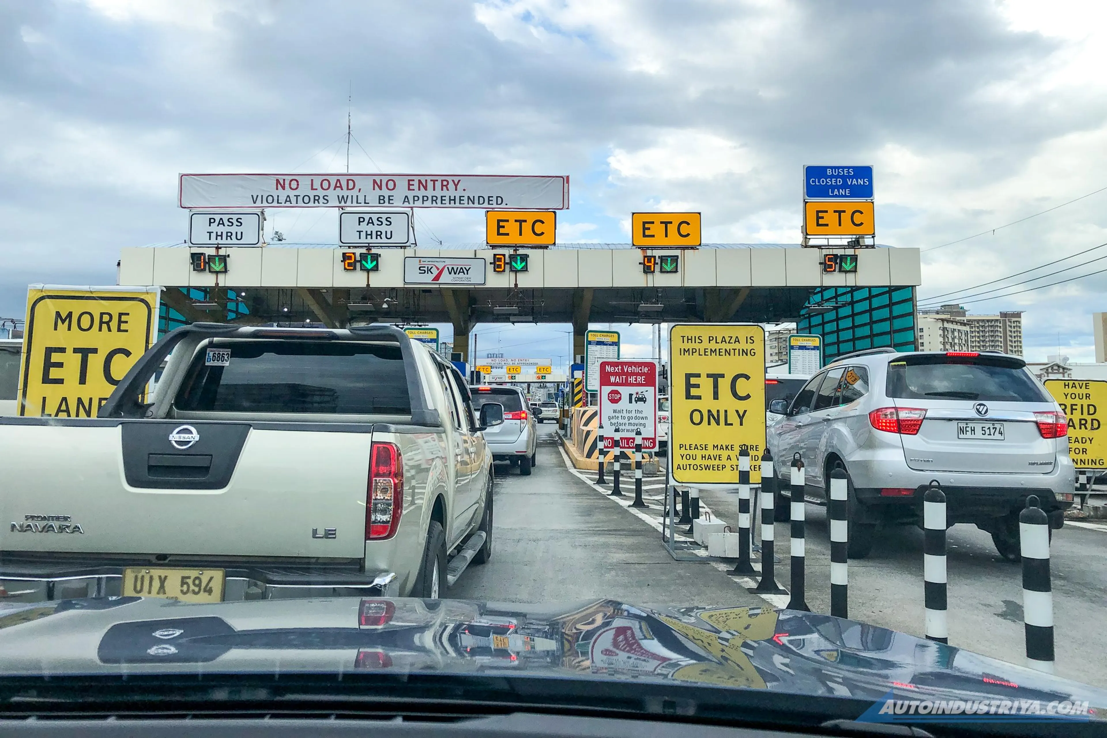 TRB to penalize no RFID, insufficient load starting August 31