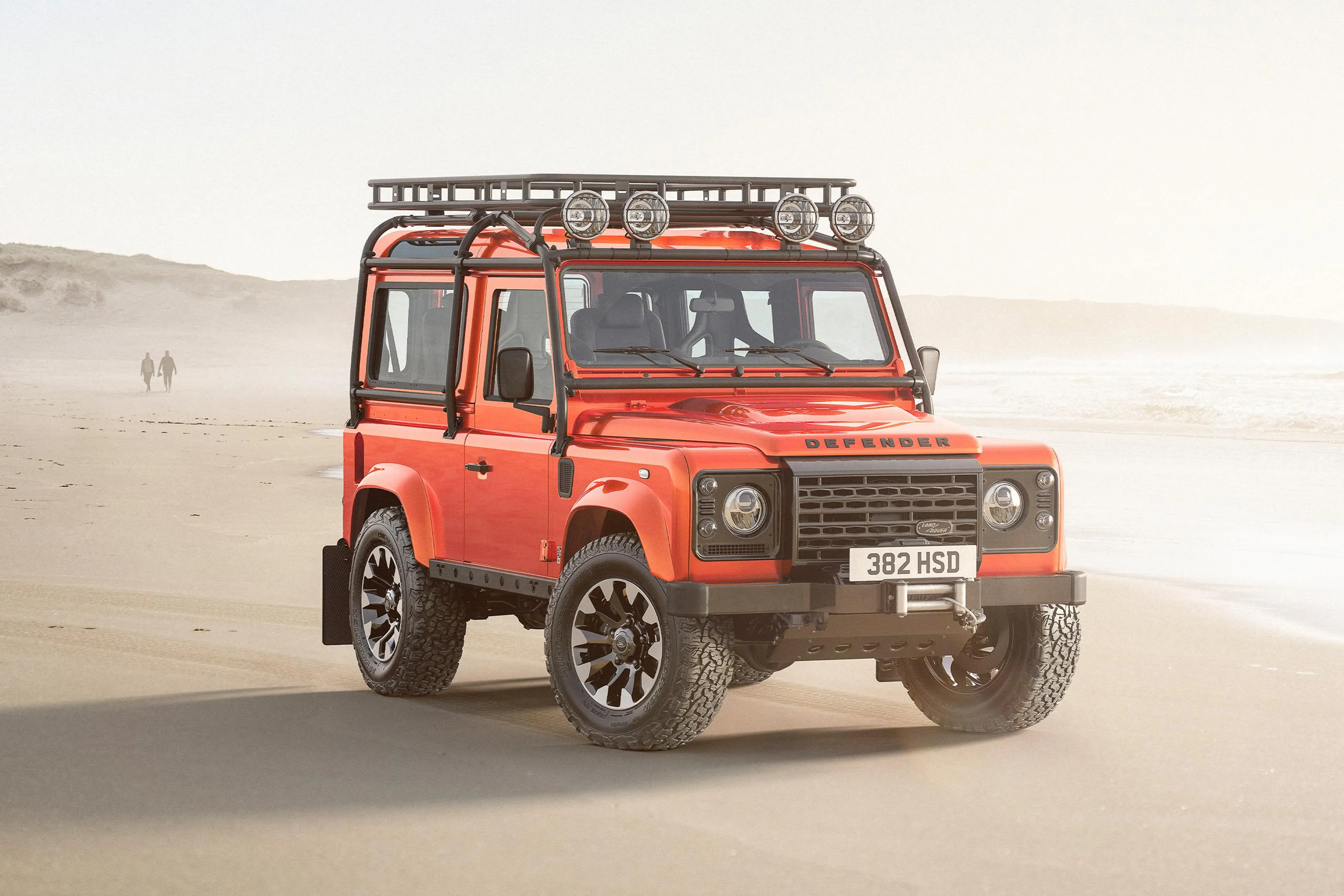 Land Rover goes back in time with Classic Defender V8