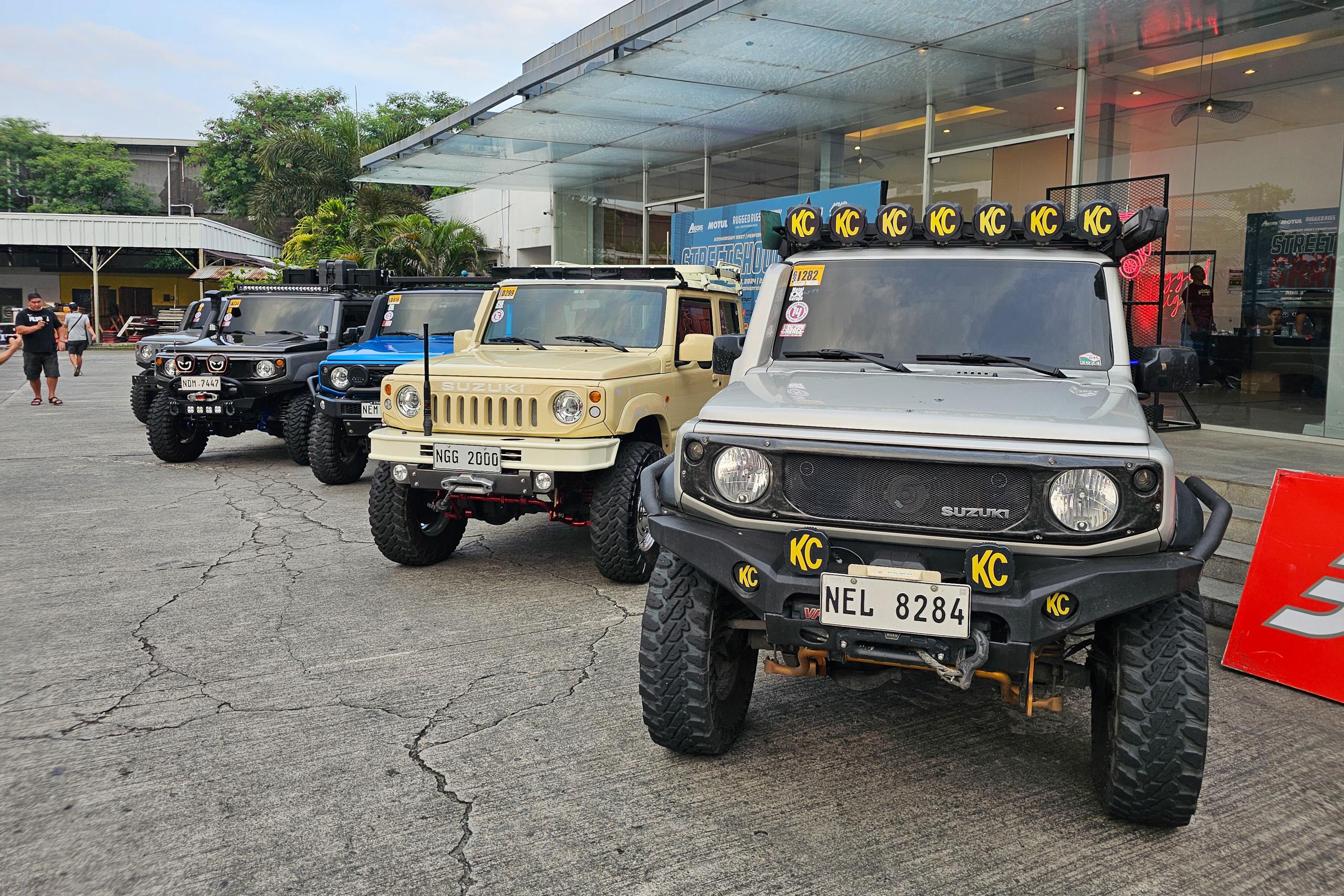 Suzuki Jimny enthusiasts gather for StreetShow Garage event