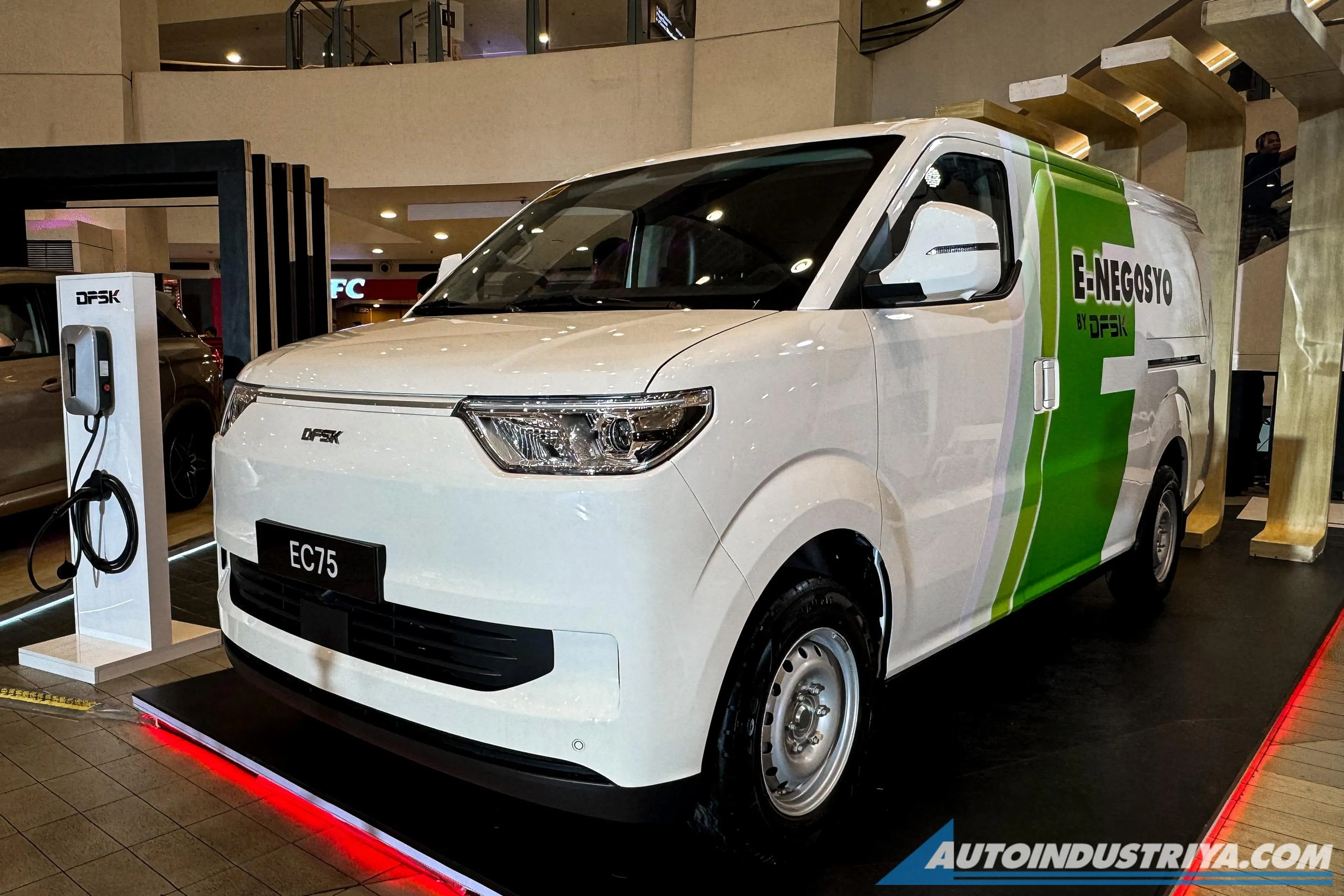DFSK EC75 is an all-electric work van yours for PHP 1.450M