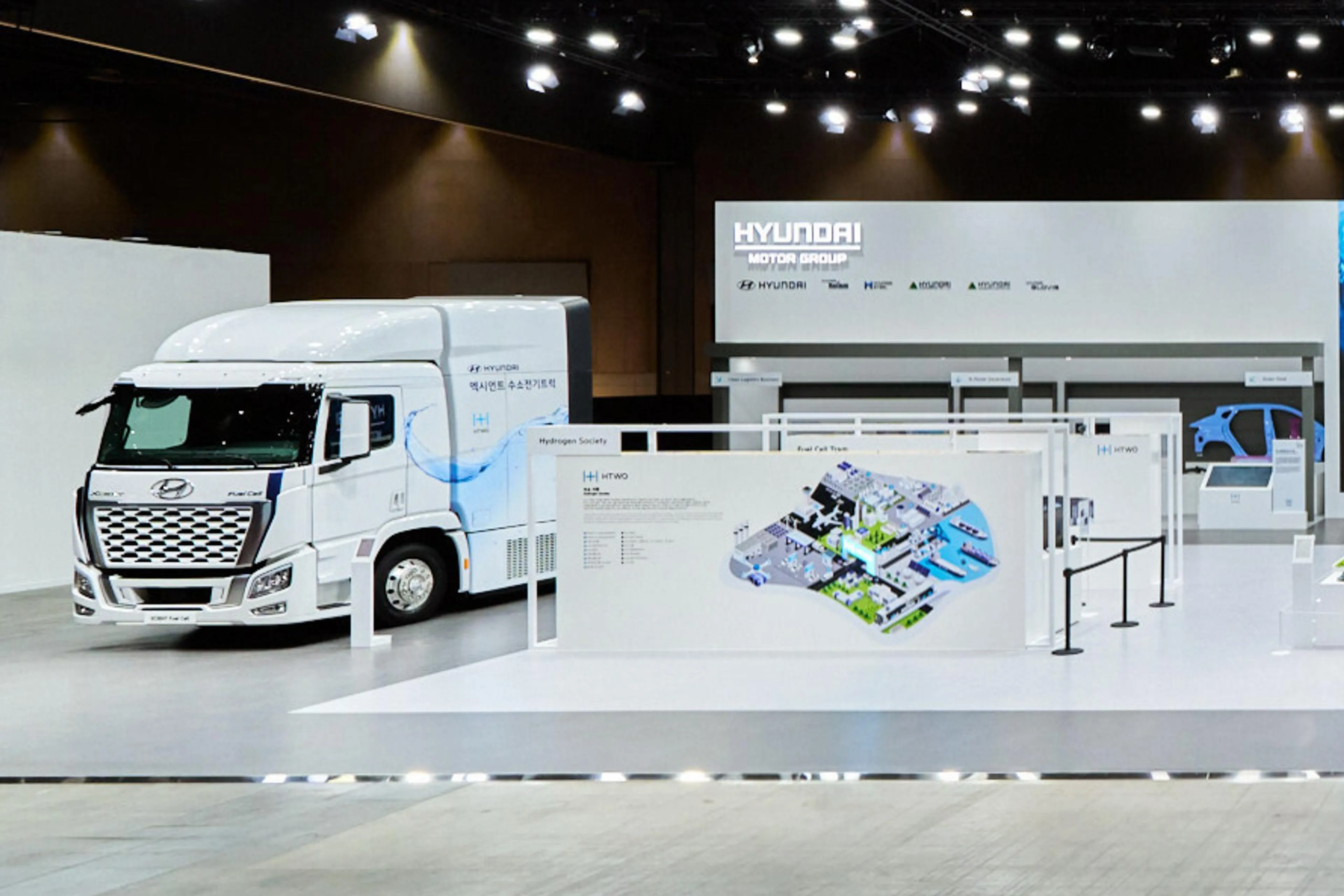Hyundai reveals business solutions using hydrogen technology
