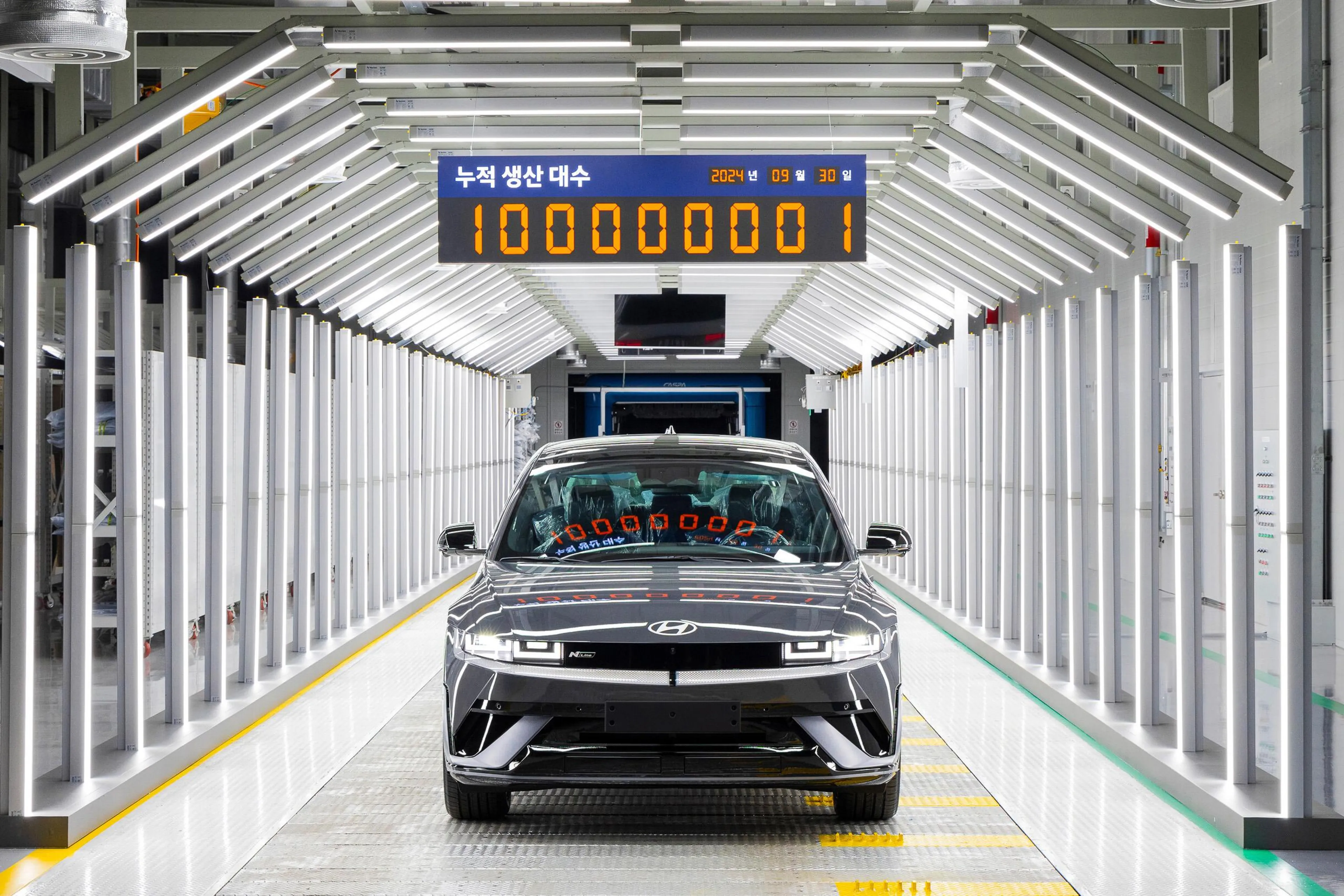 Hyundai Motor has produced 100 million vehicles globally