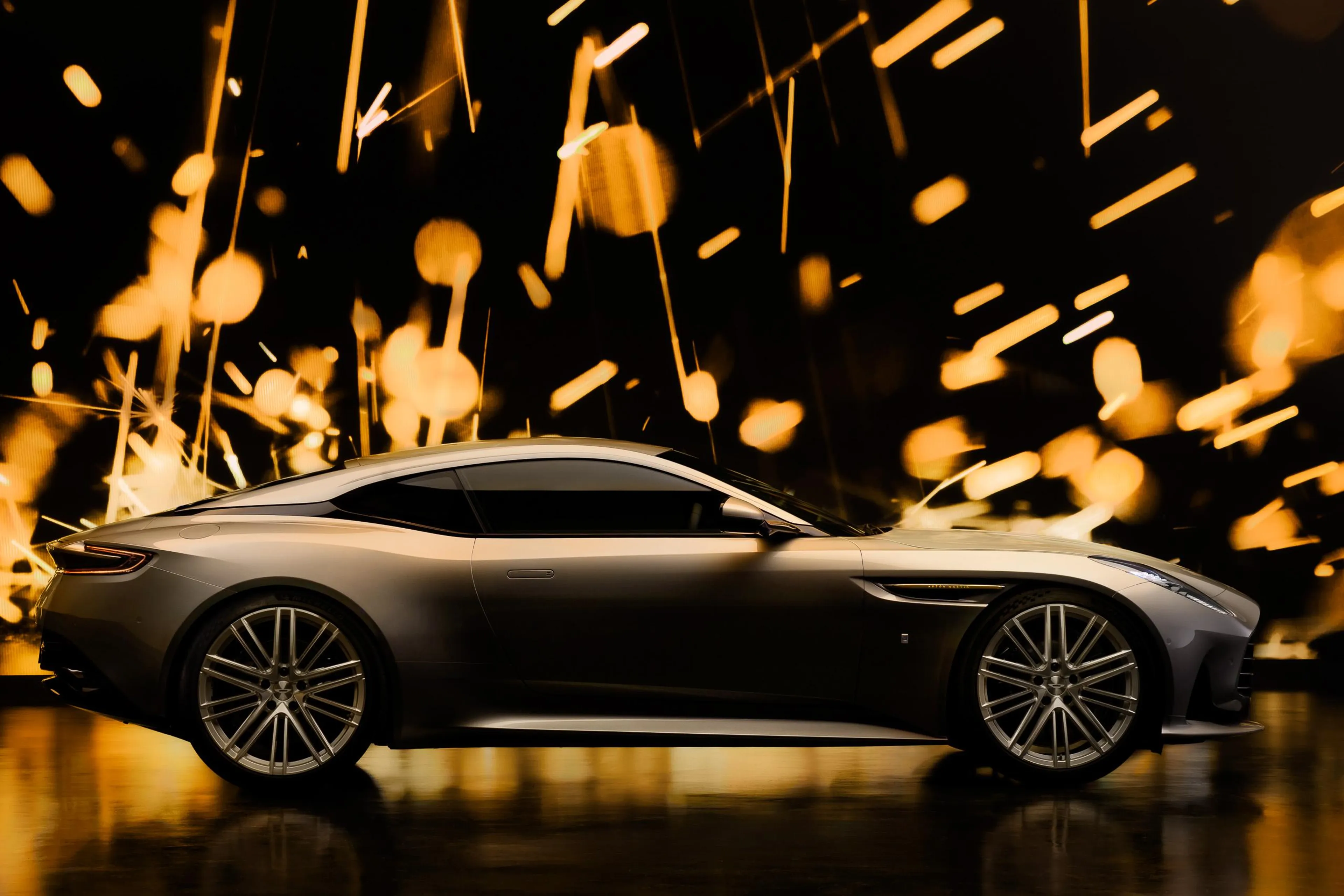 Aston Martin strikes gold with DB12 Goldfinger Edition