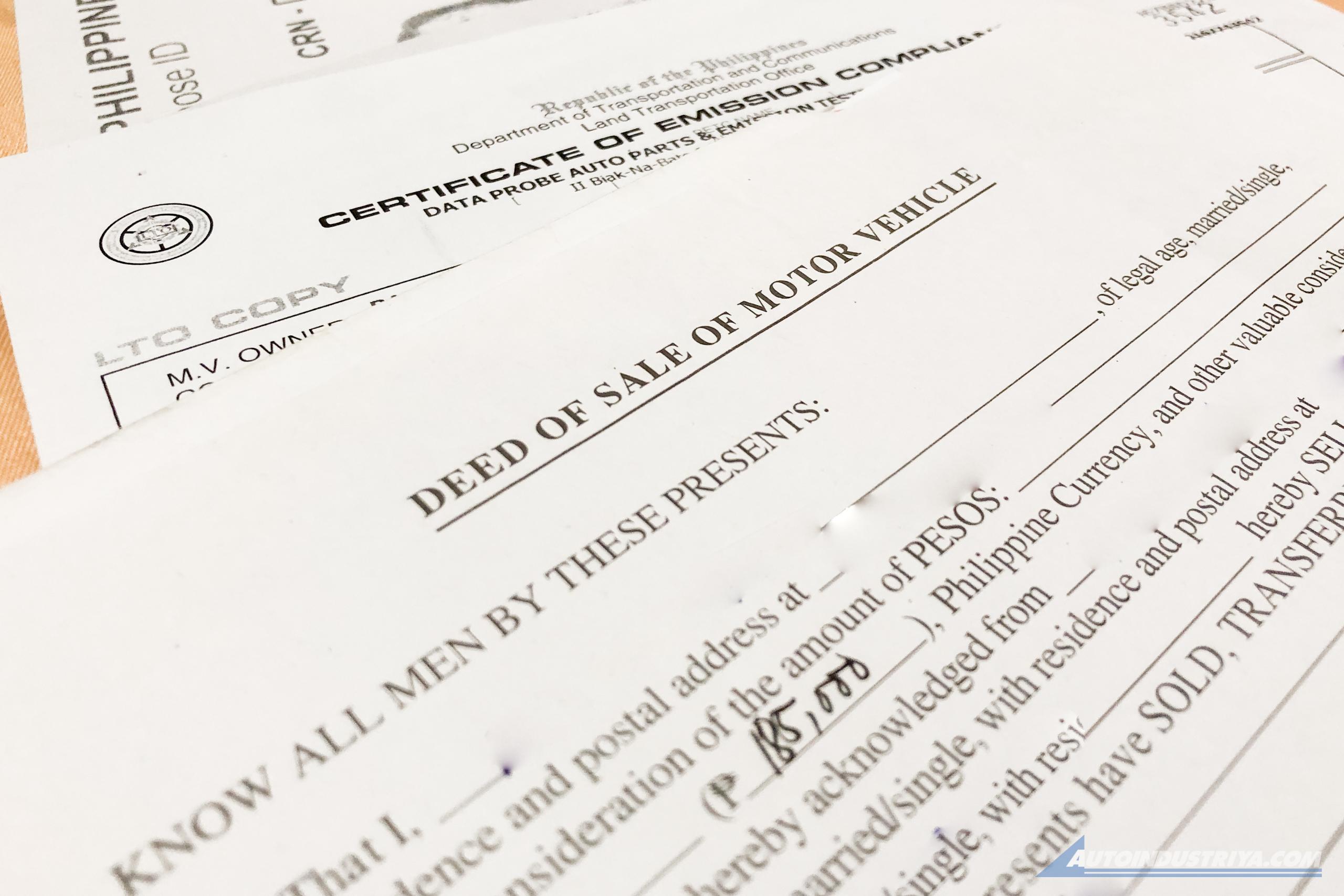 LTO to impose up to PHP40K penalty if you don't transfer vehicle registration