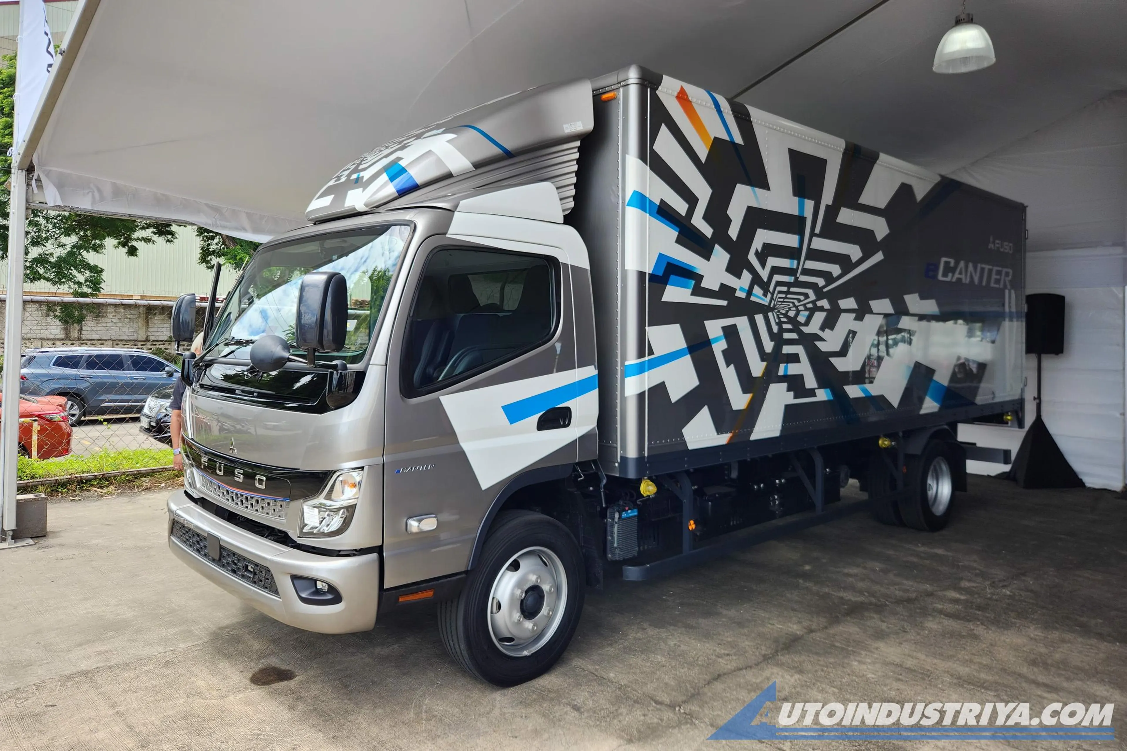 Diesel to Electric: Fuso PH previews eCanter light duty truck