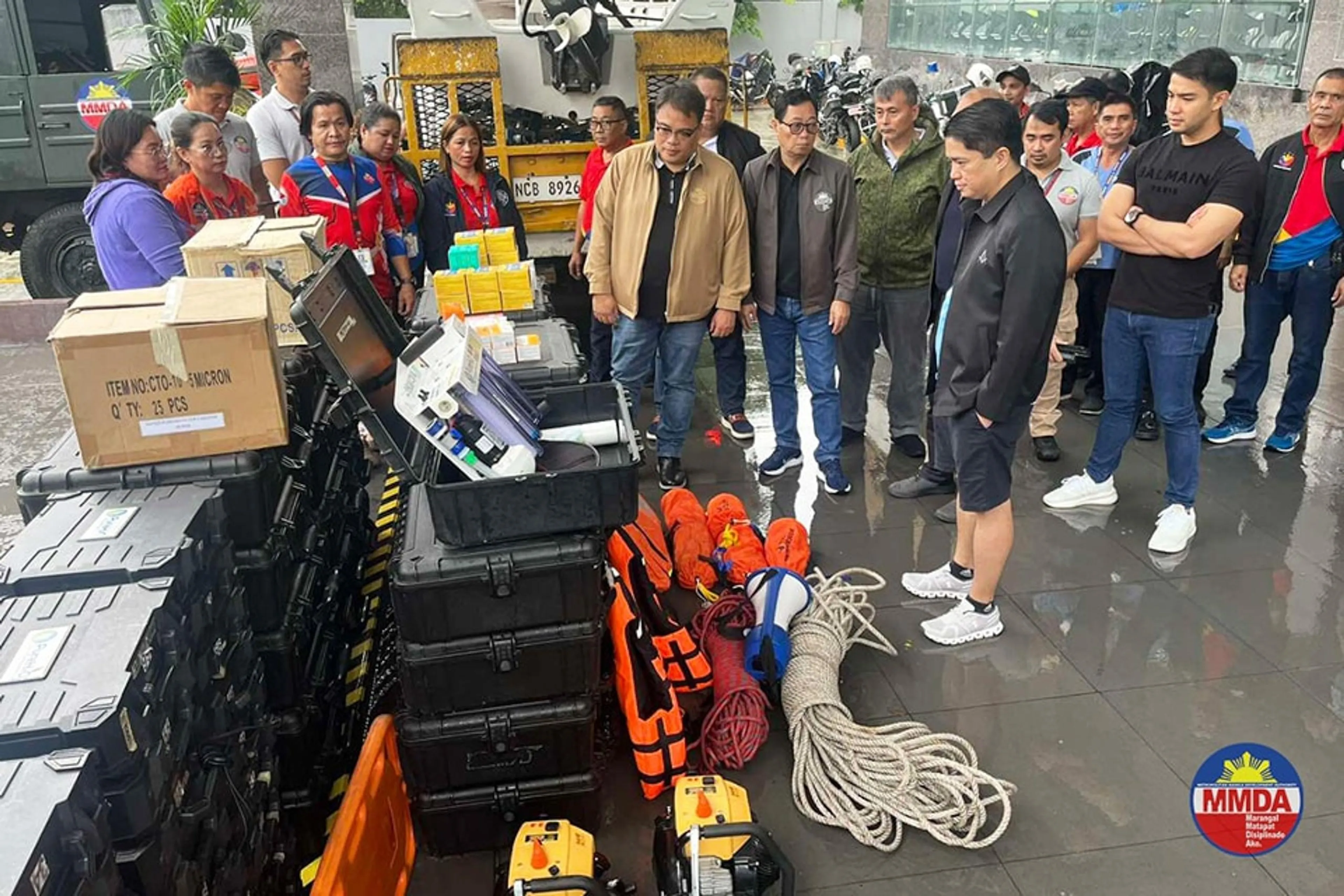 MMDA headed to Bicol to aid in rescue and relief efforts