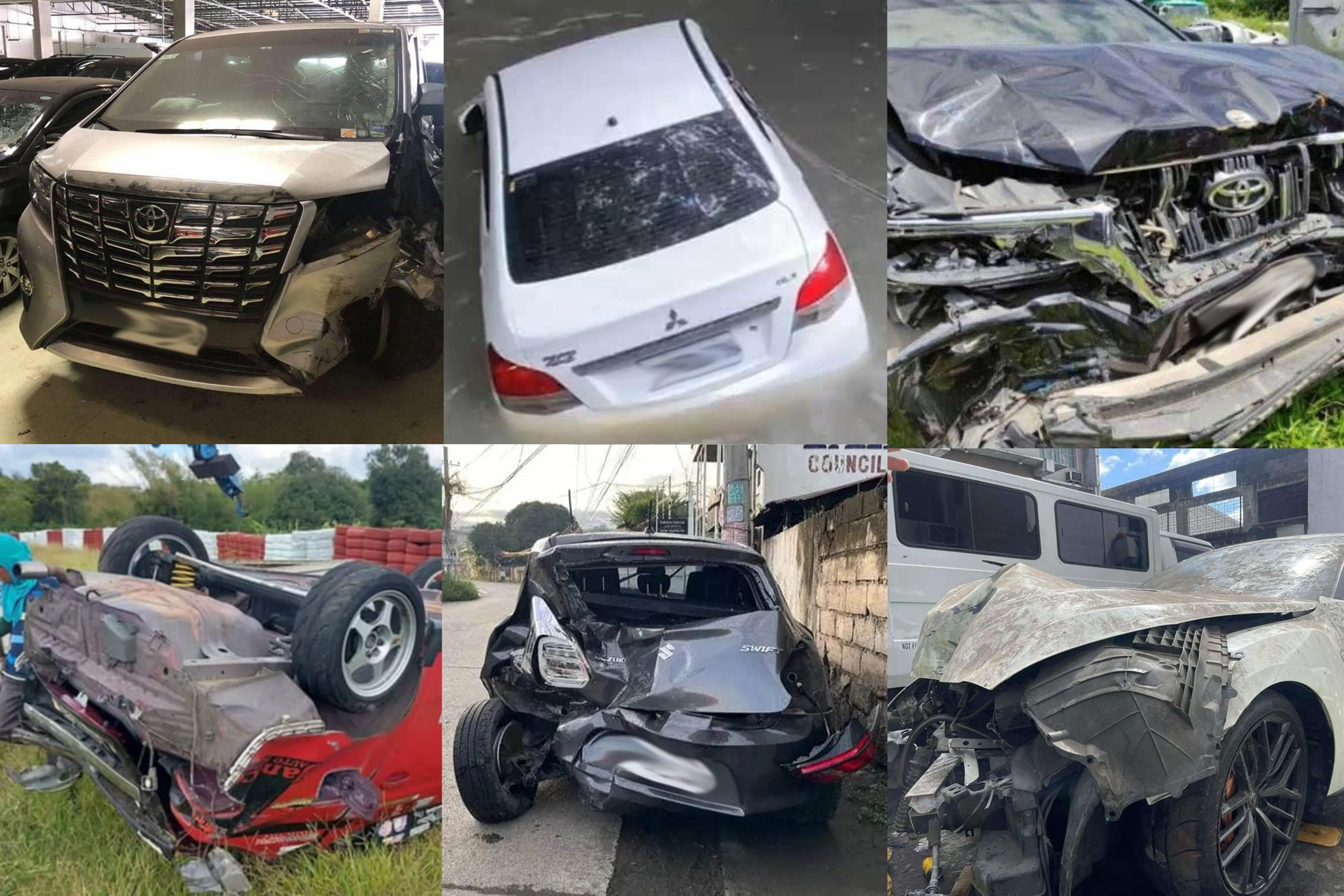 For Pre-Owned Buyers: This FB group posts crashed cars in PH