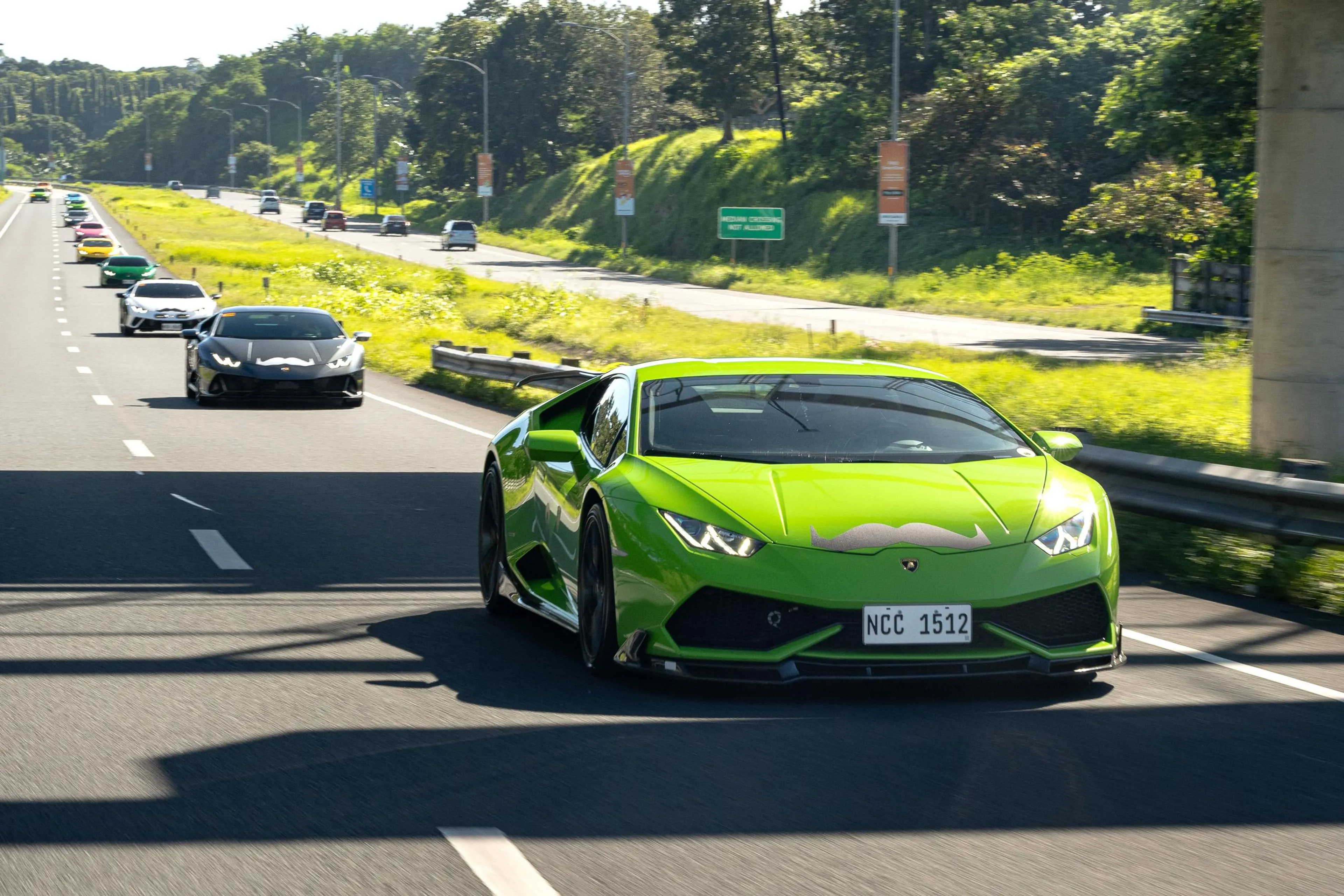 Lamborghini Club PH celebrate Movember with Bull Run